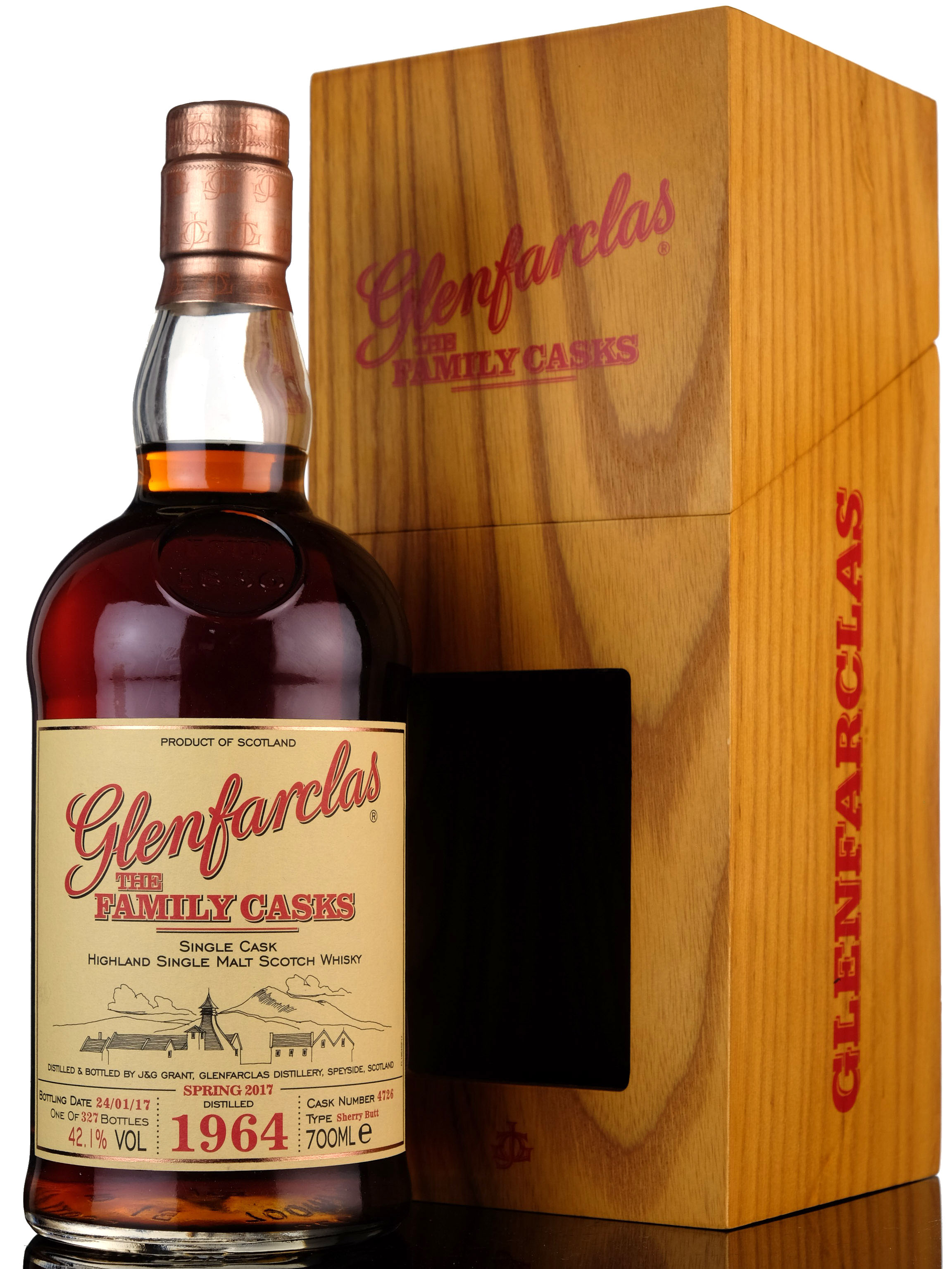 Glenfarclas 1964-2017 - The Family Casks 4726