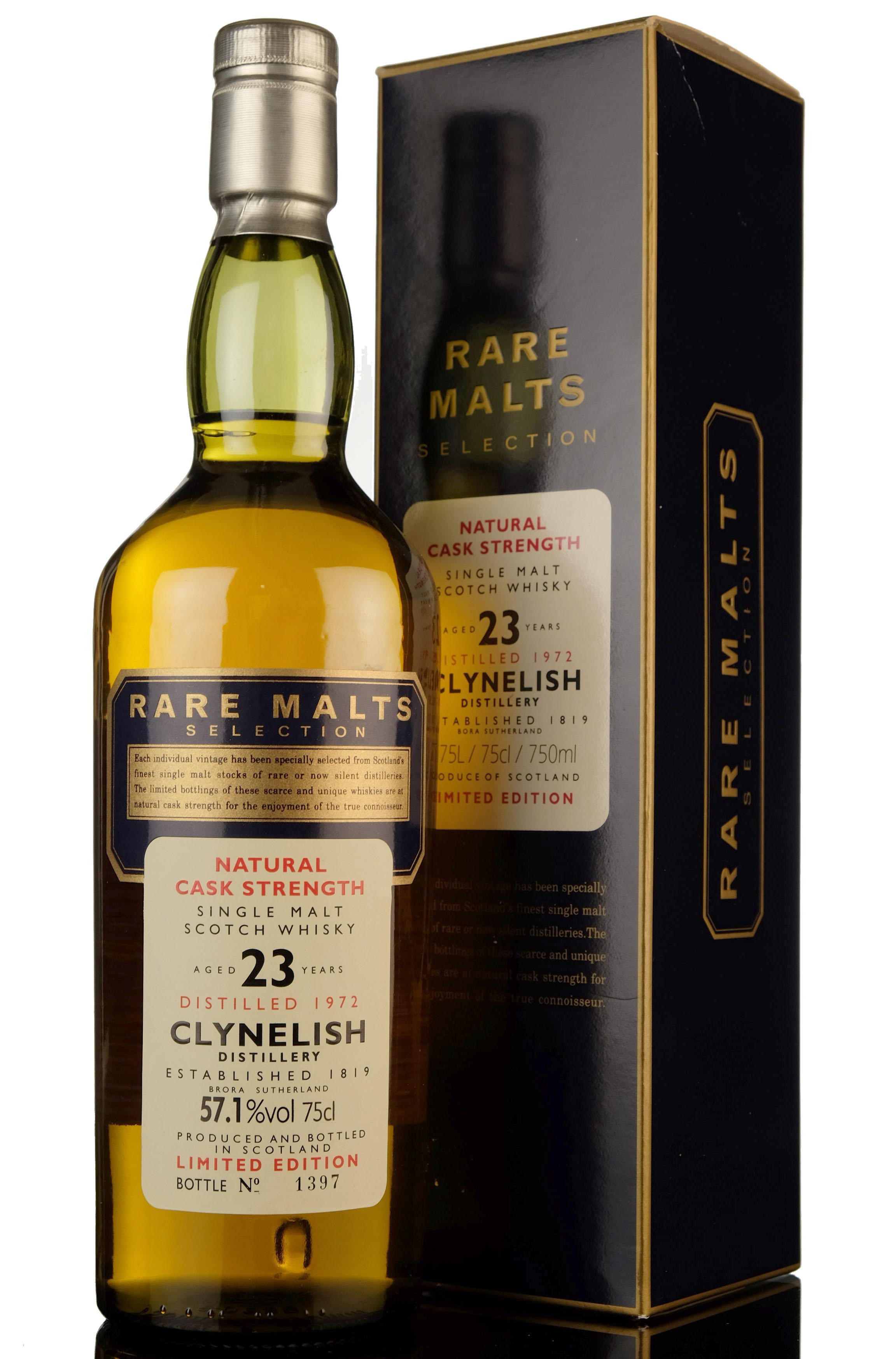 Clynelish 1972  - 23 Year Old - Rare Malts 57.1%