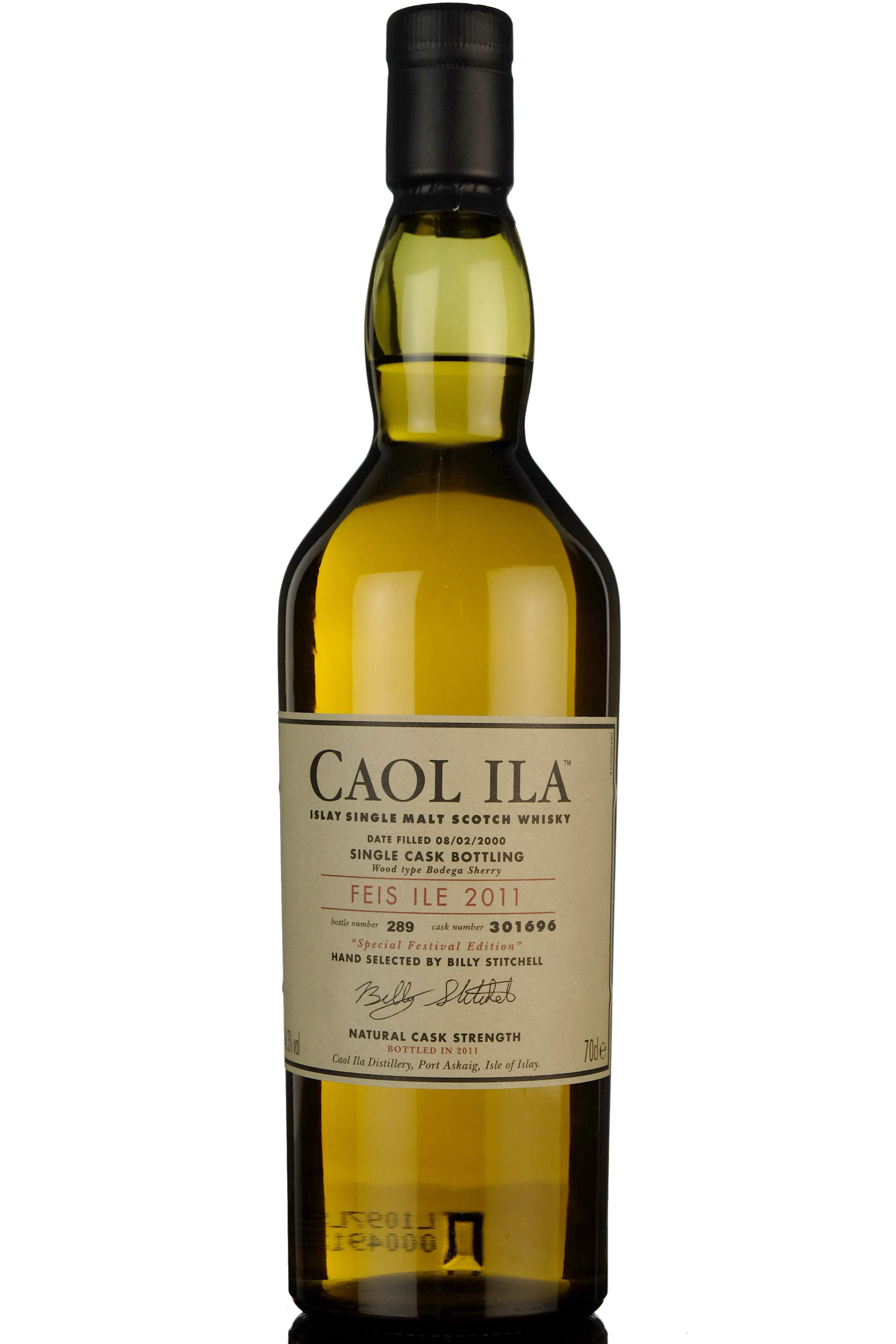 Caol Ila 2000 - Festival 2011 - Single Cask 301696