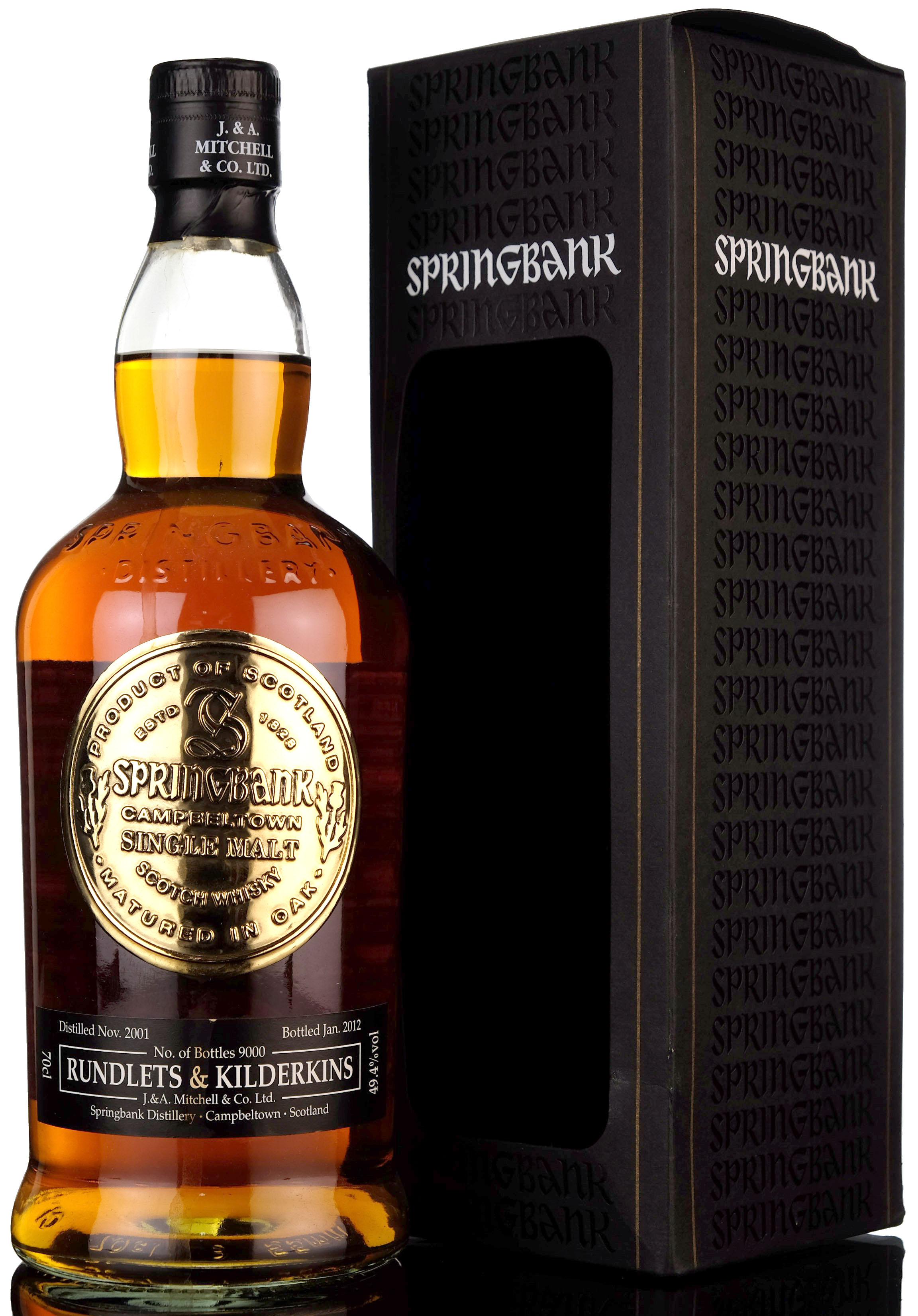 Springbank 2001-2012 - Rundlets & Kilderkins