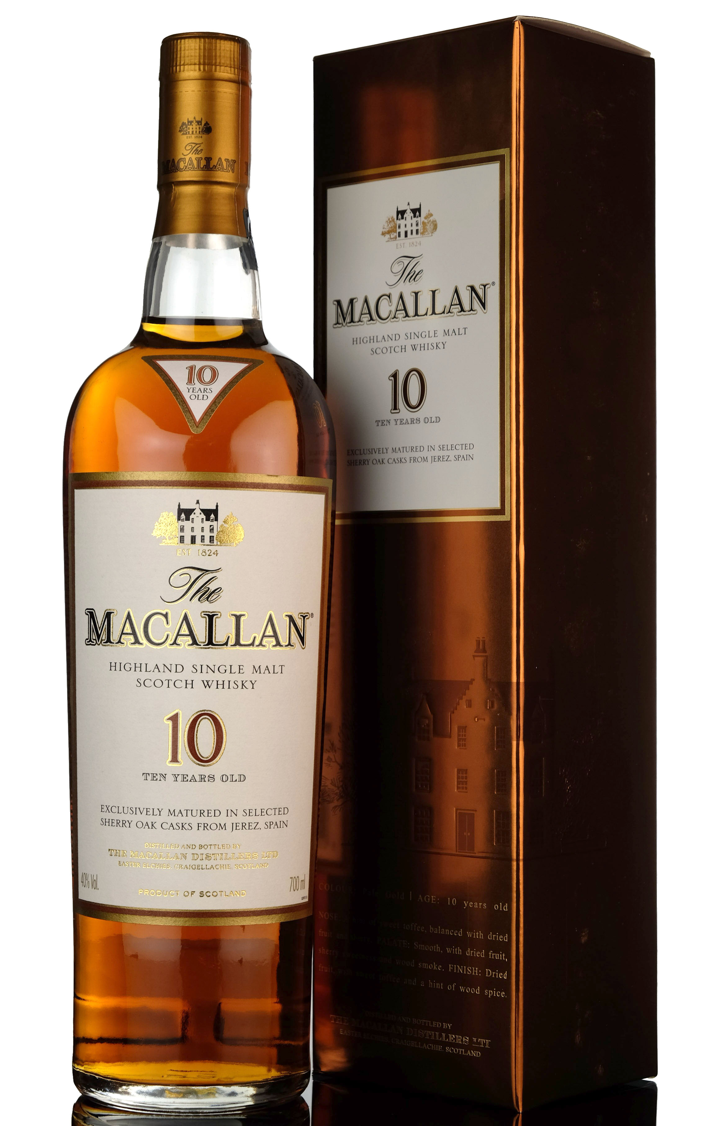 Macallan 10 Year Old - Sherry Casks - Mid 2000s