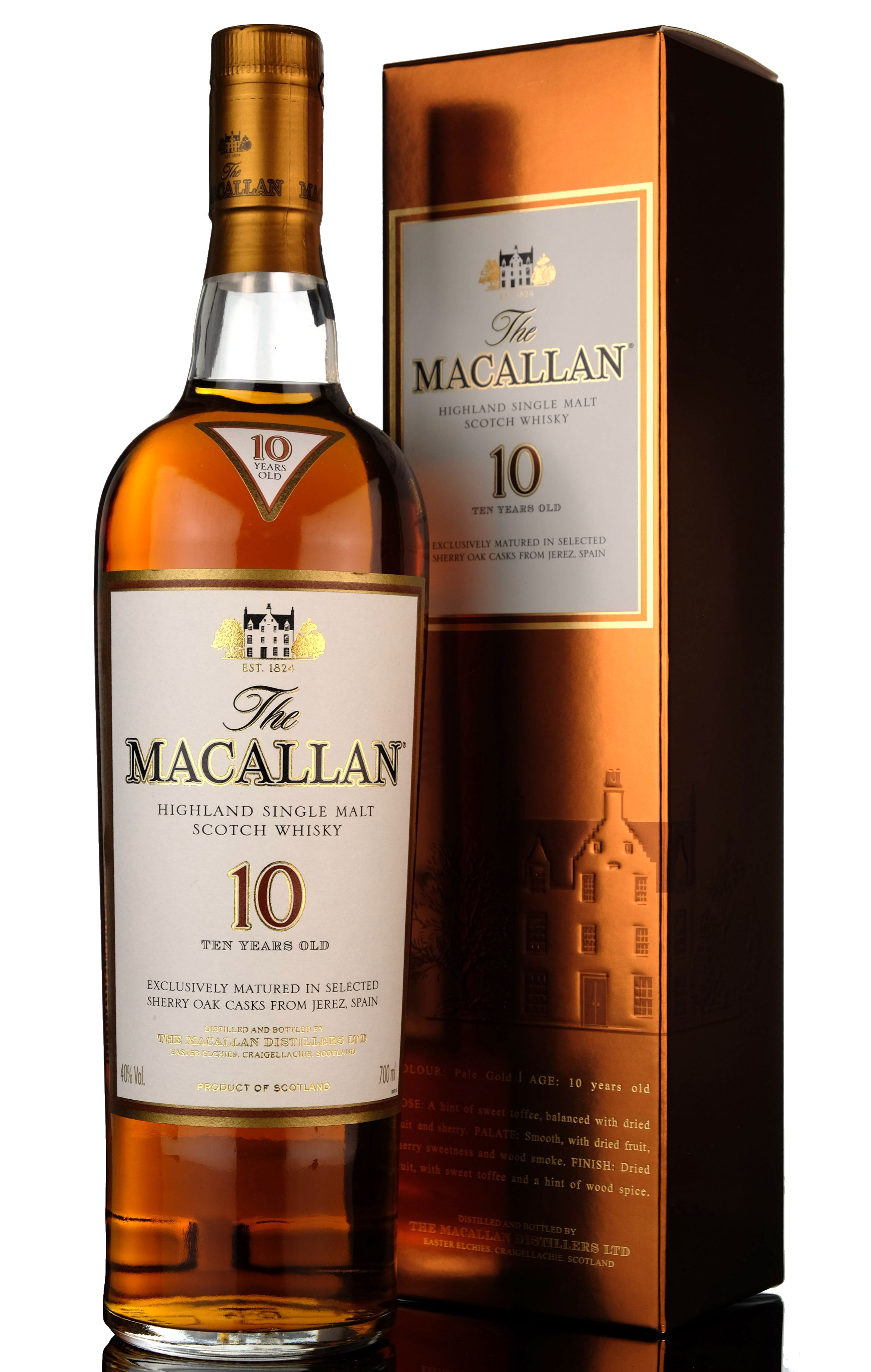 Macallan 10 Year Old - Sherry Casks - Mid 2000s