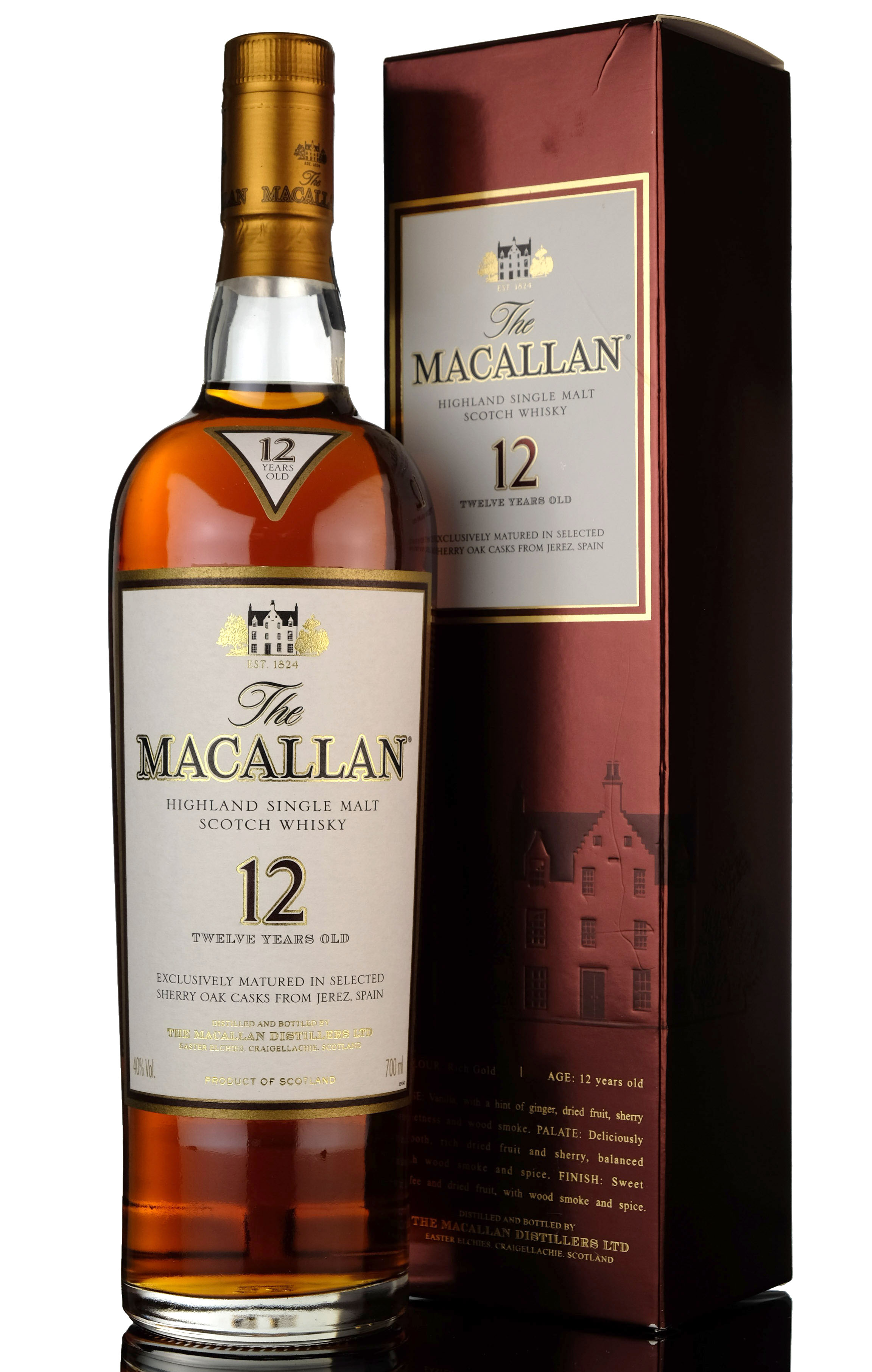 Macallan 12 Year Old - Sherry Cask - Mid 2000s