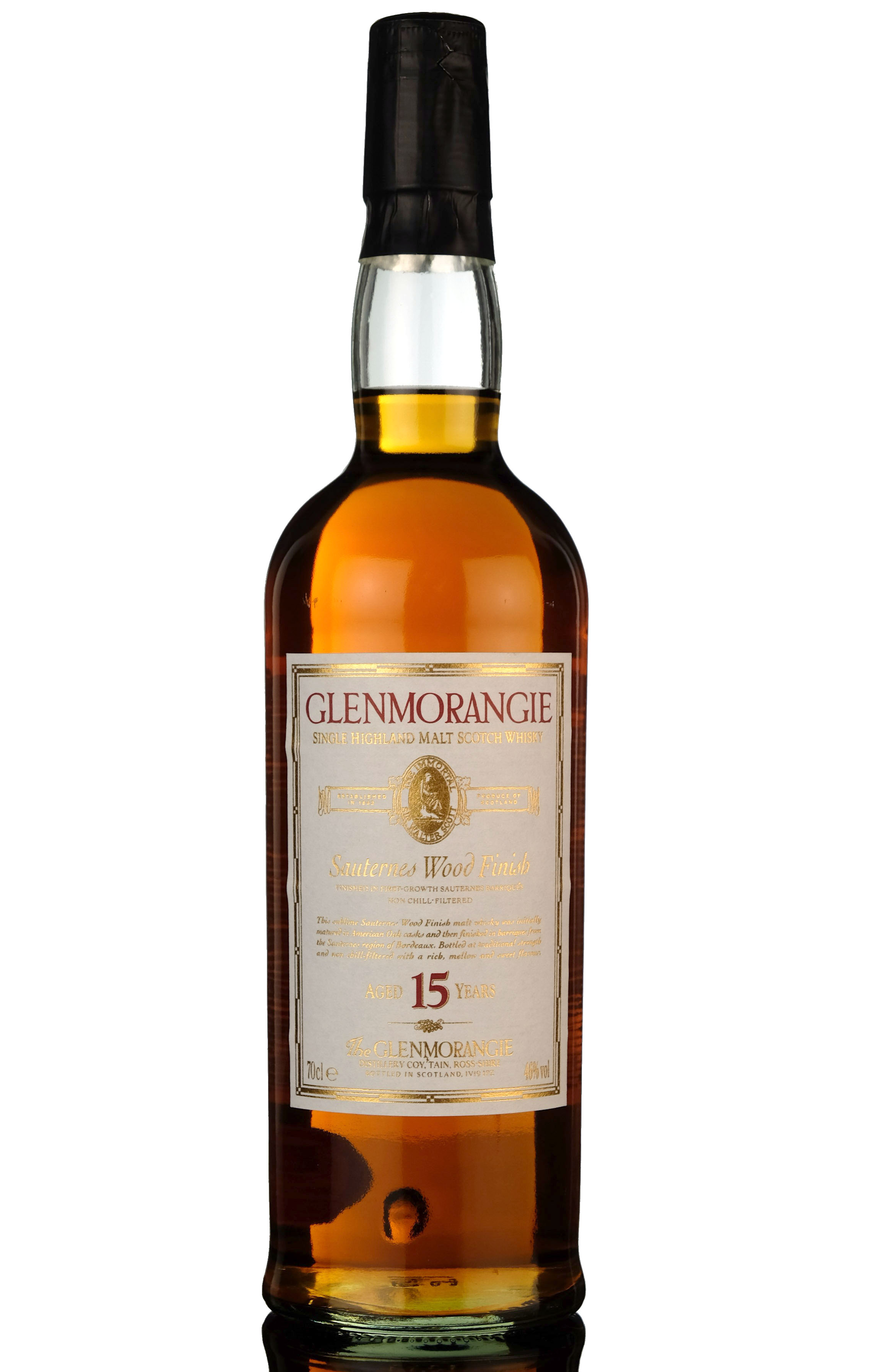 Glenmorangie 15 Year Old - Sauternes Wood Finish