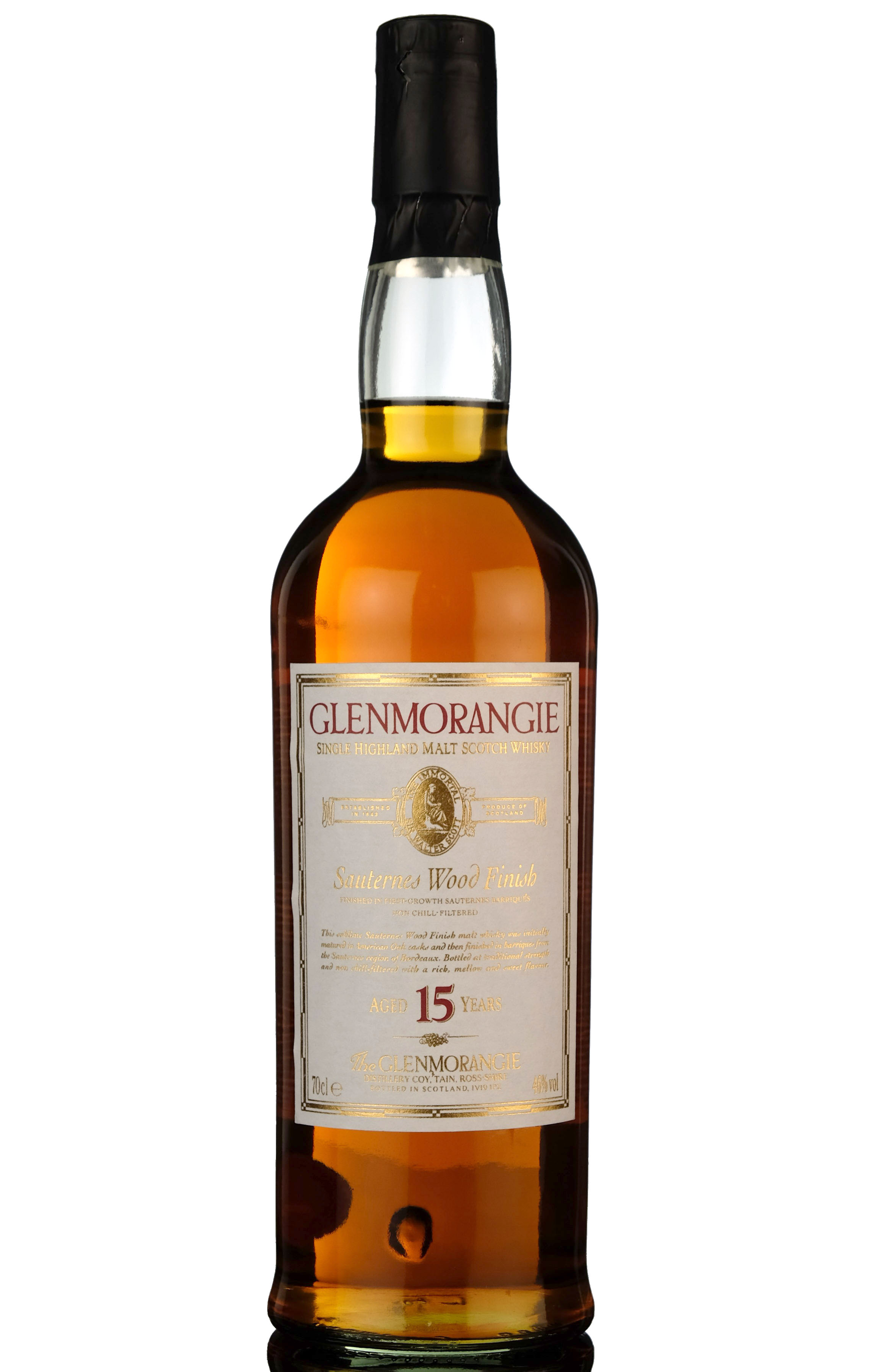 Glenmorangie 15 Year Old - Sauternes Wood Finish