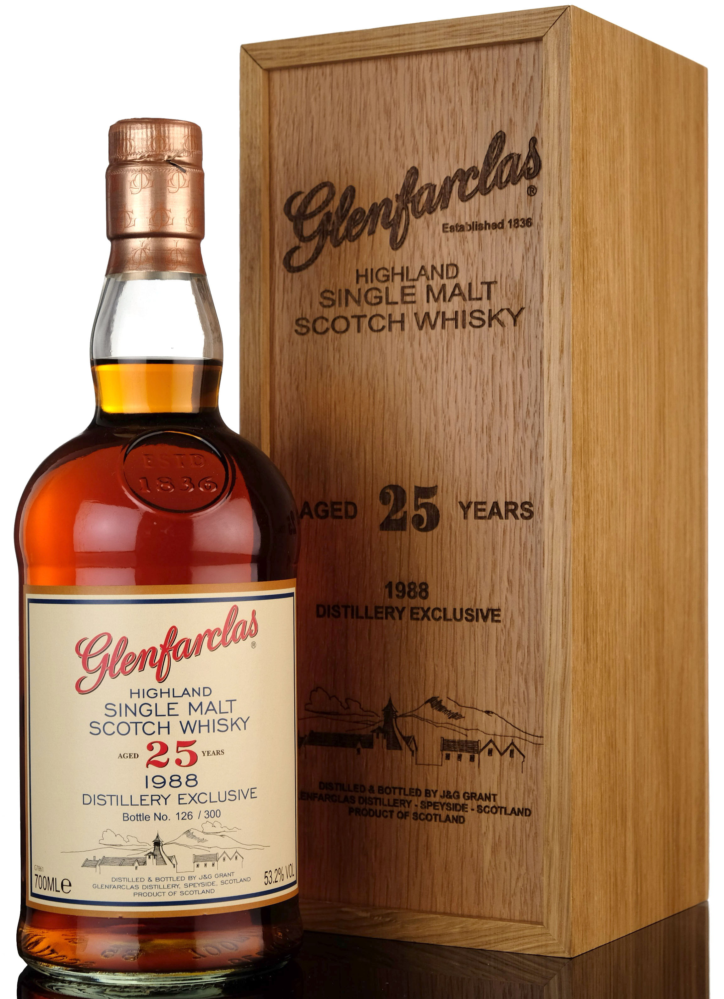 Glenfarclas 1988 - 25 Year Old - Distillery Exclusive