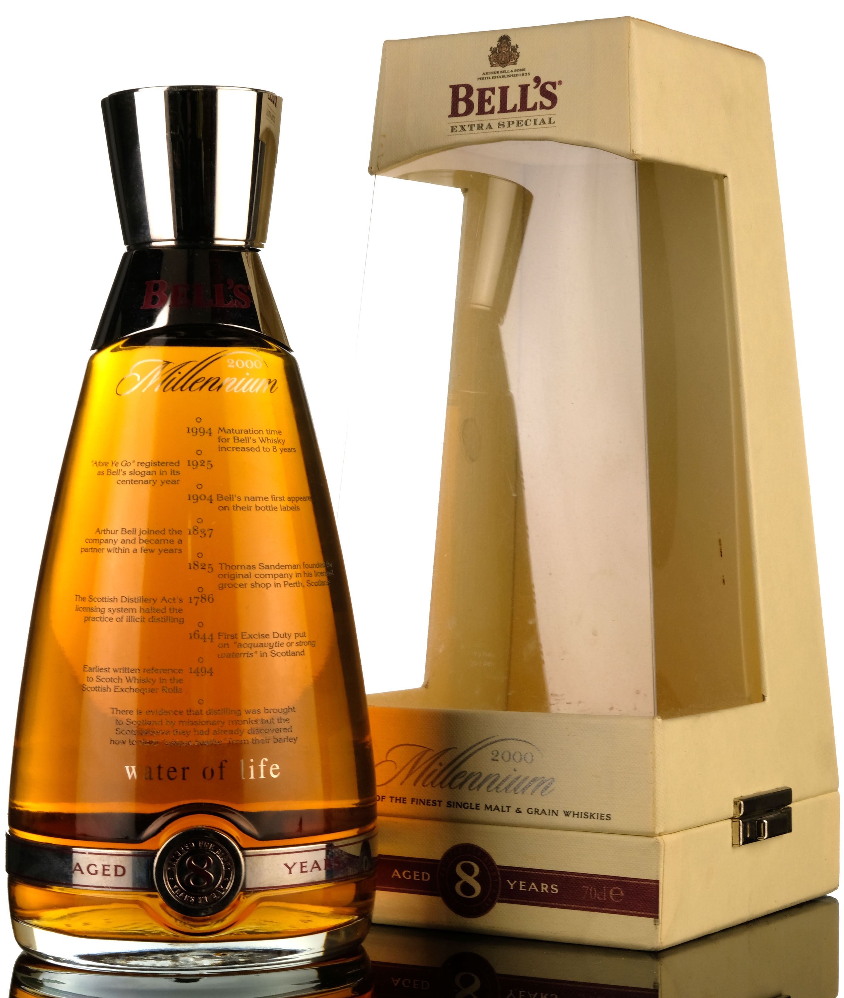 Bells 8 Year Old Extra Special - Millennium 2000 Decanter