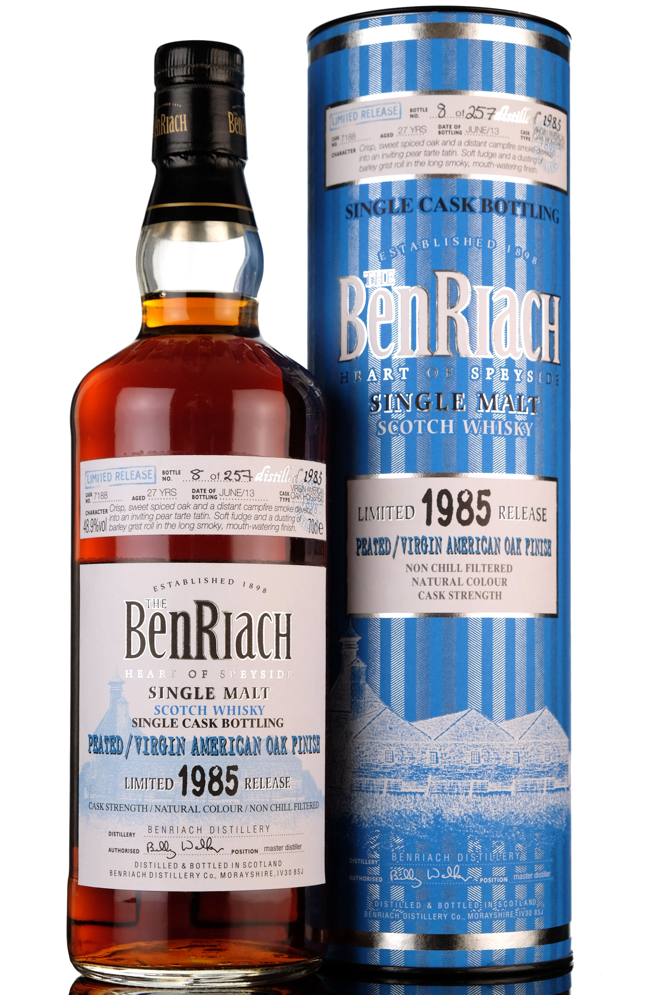 Benriach 1985 - 2013 27 Single Cask 7188