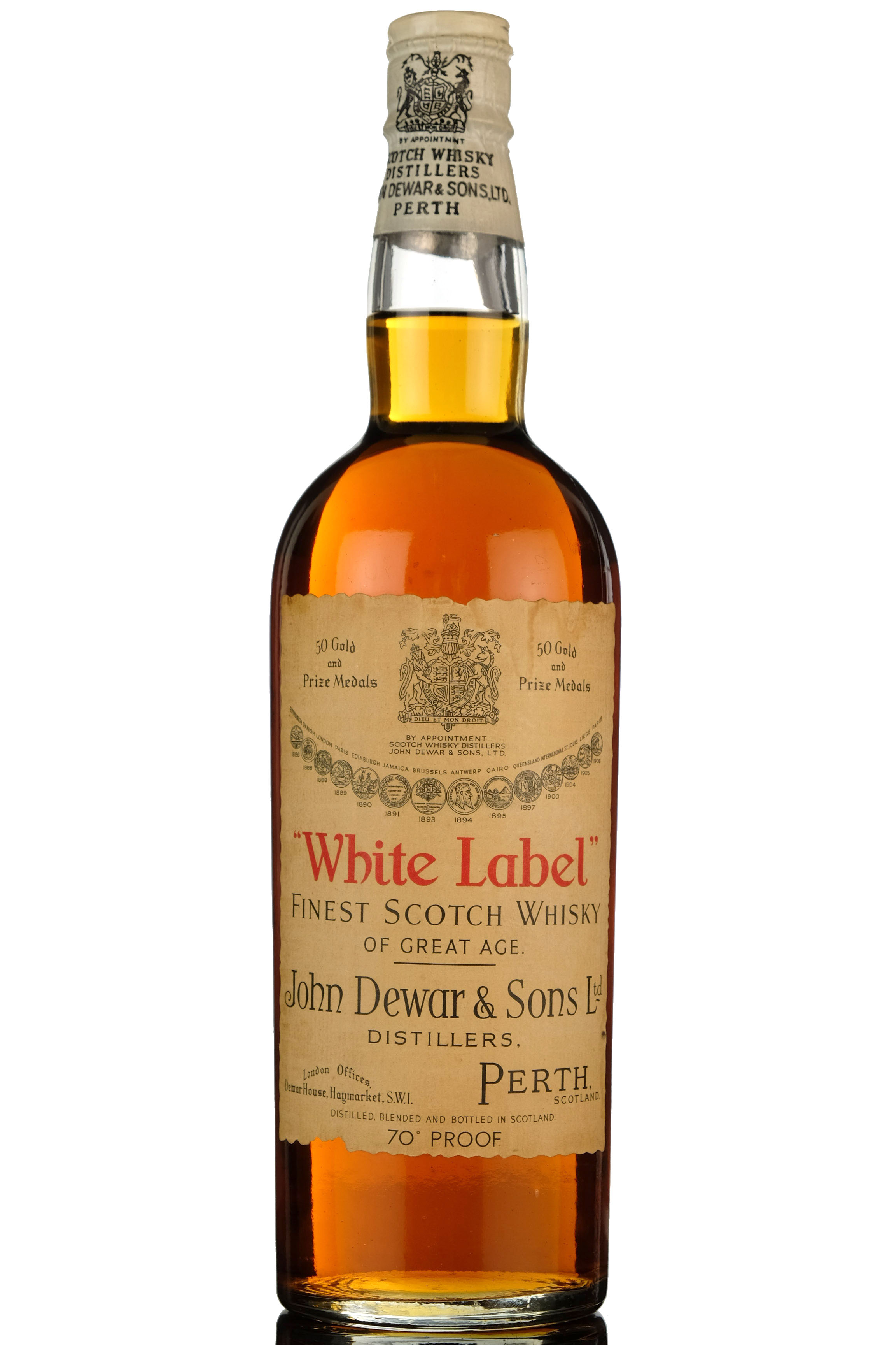 Dewars White Label Early 1950s