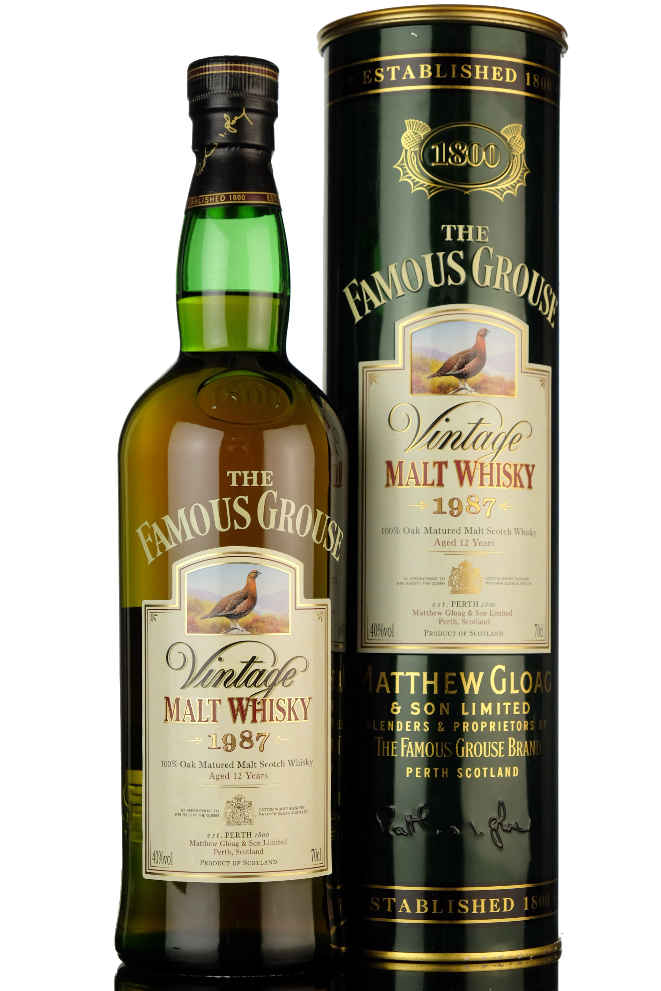 Famous Grouse 1987 - 12 Year Old