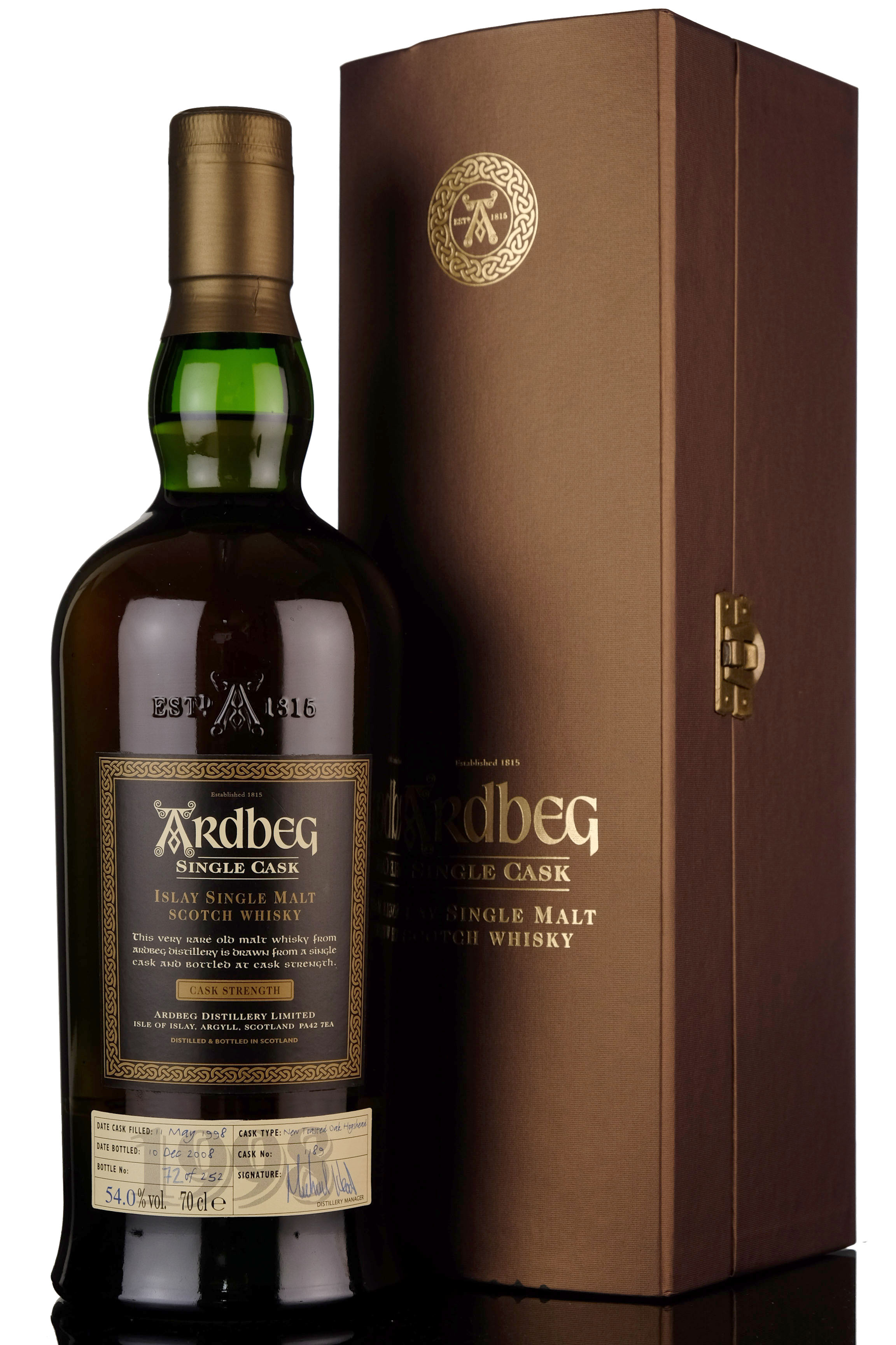 Ardbeg 1998-2008 - Single Cask 1189