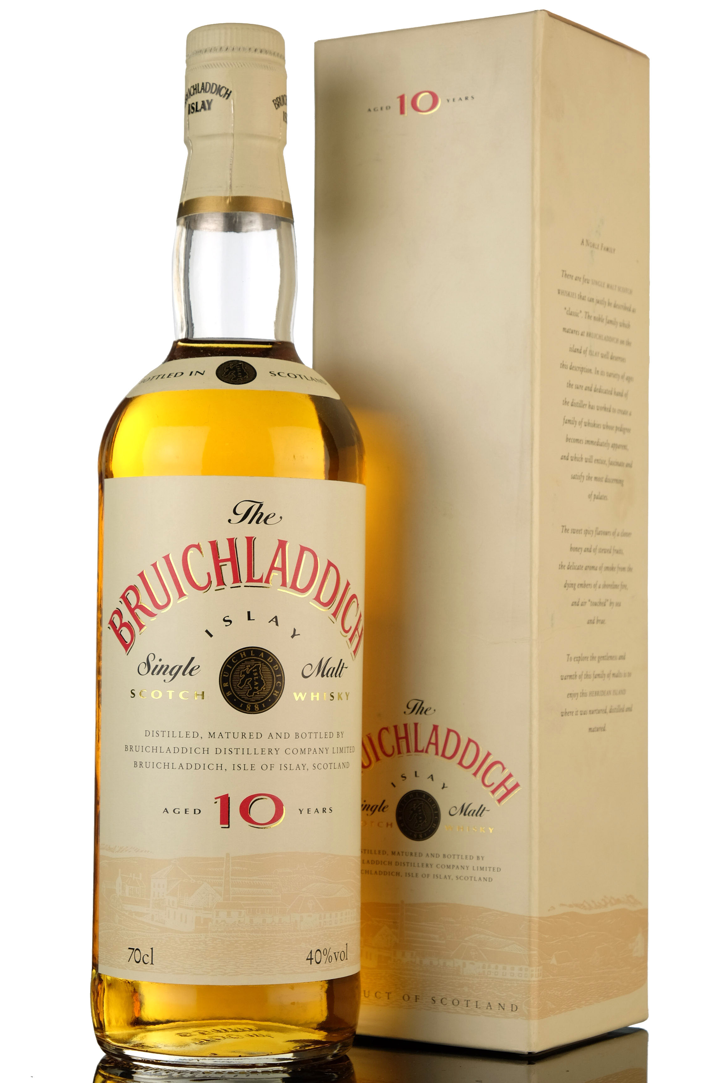 Bruichladdich 10 Year Old - 1990s