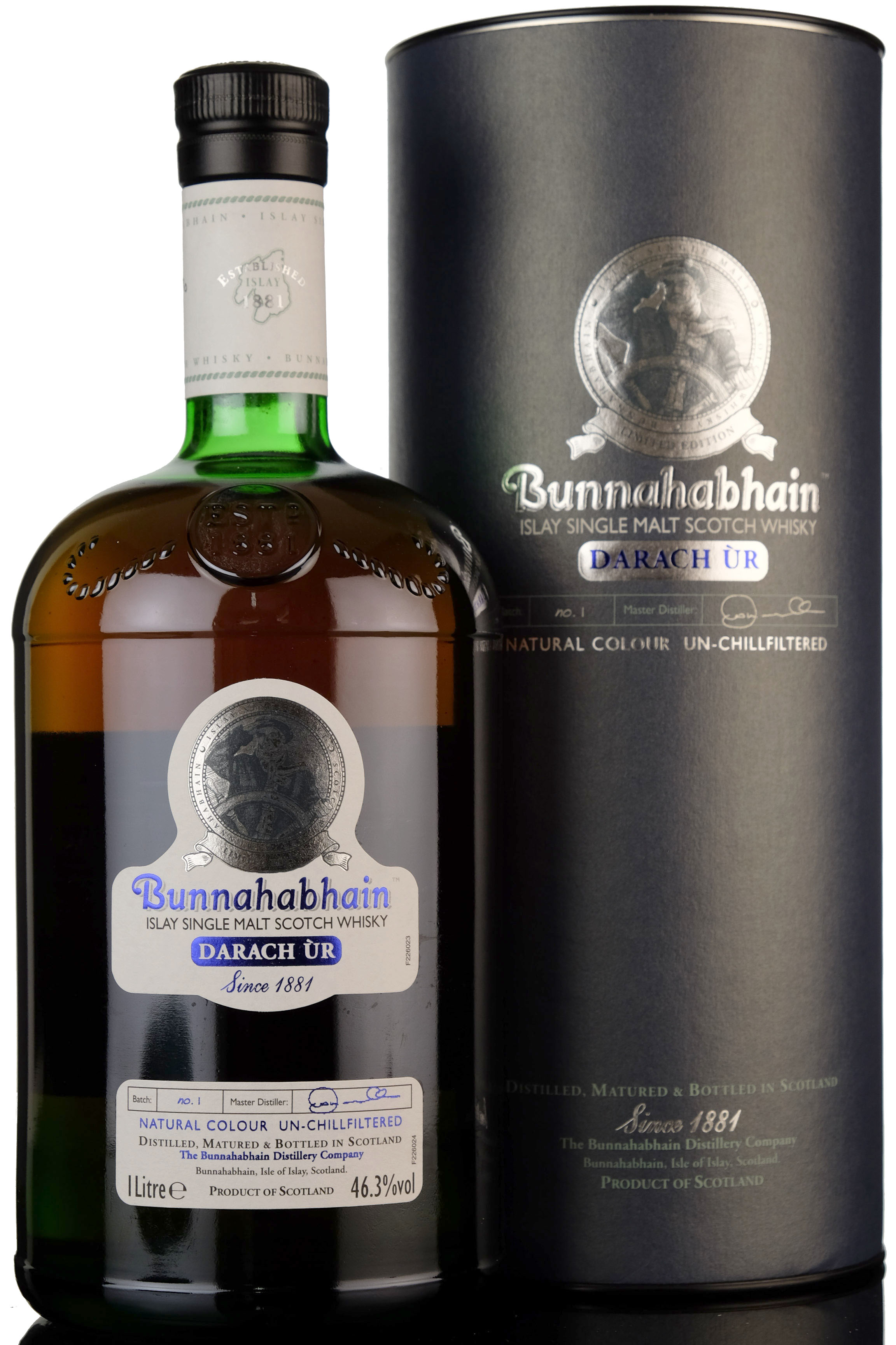 Bunnahabhain Darach UR - Batch 1 - 2008 Release - 1 Litre