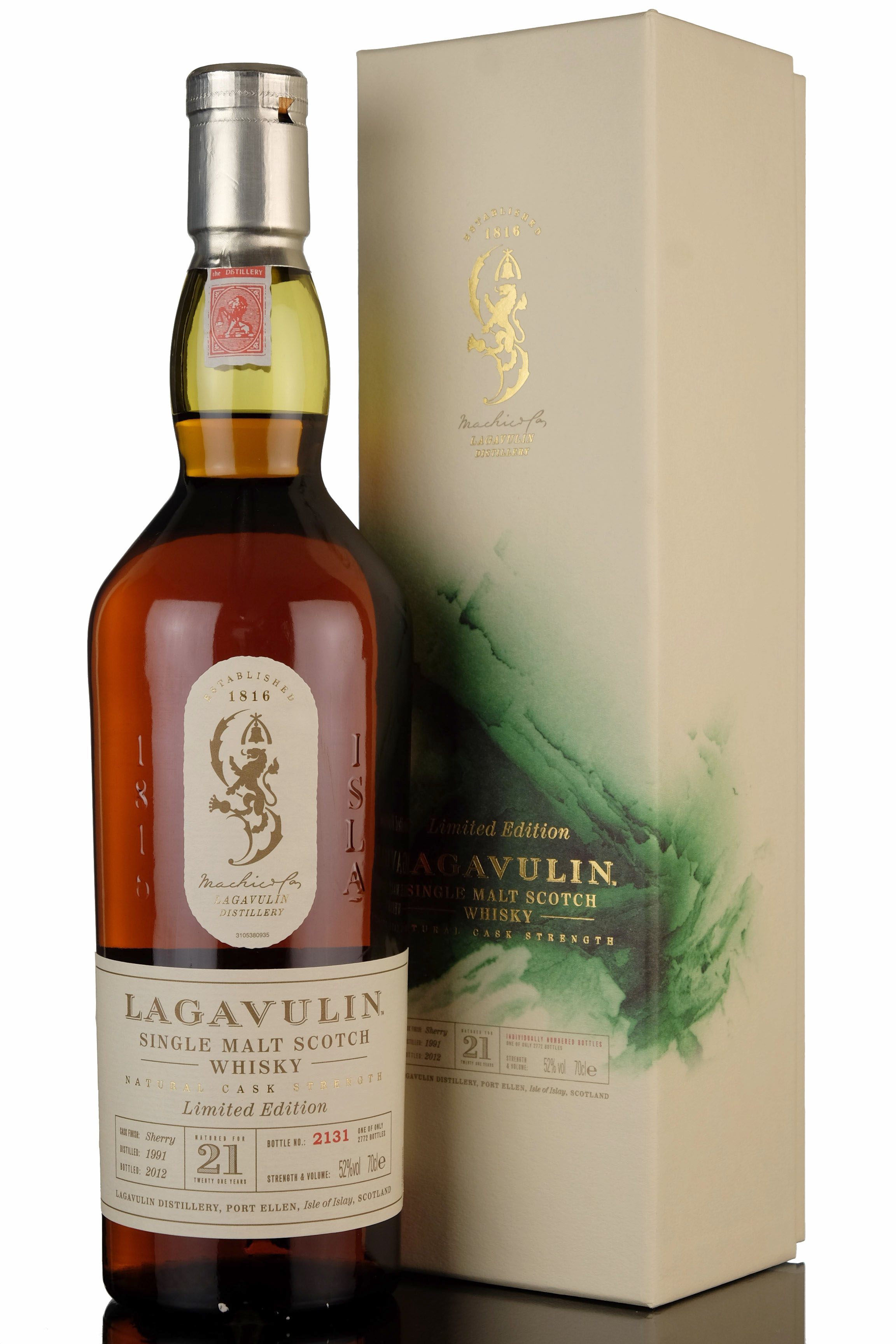 Lagavulin 1991-2012 - 21 Year Old