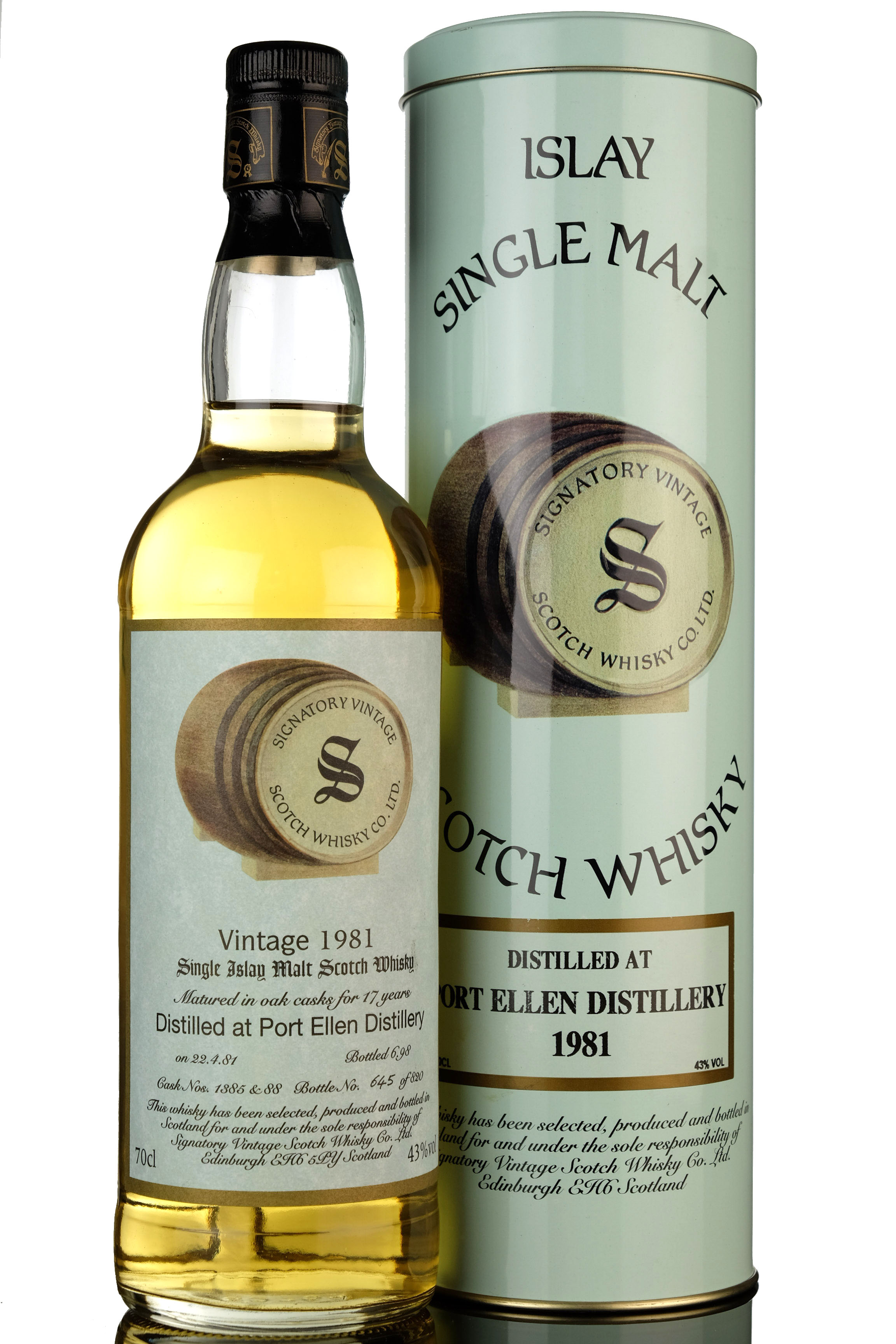 Port Ellen 19811998 17 Year Old Signatory Vintage