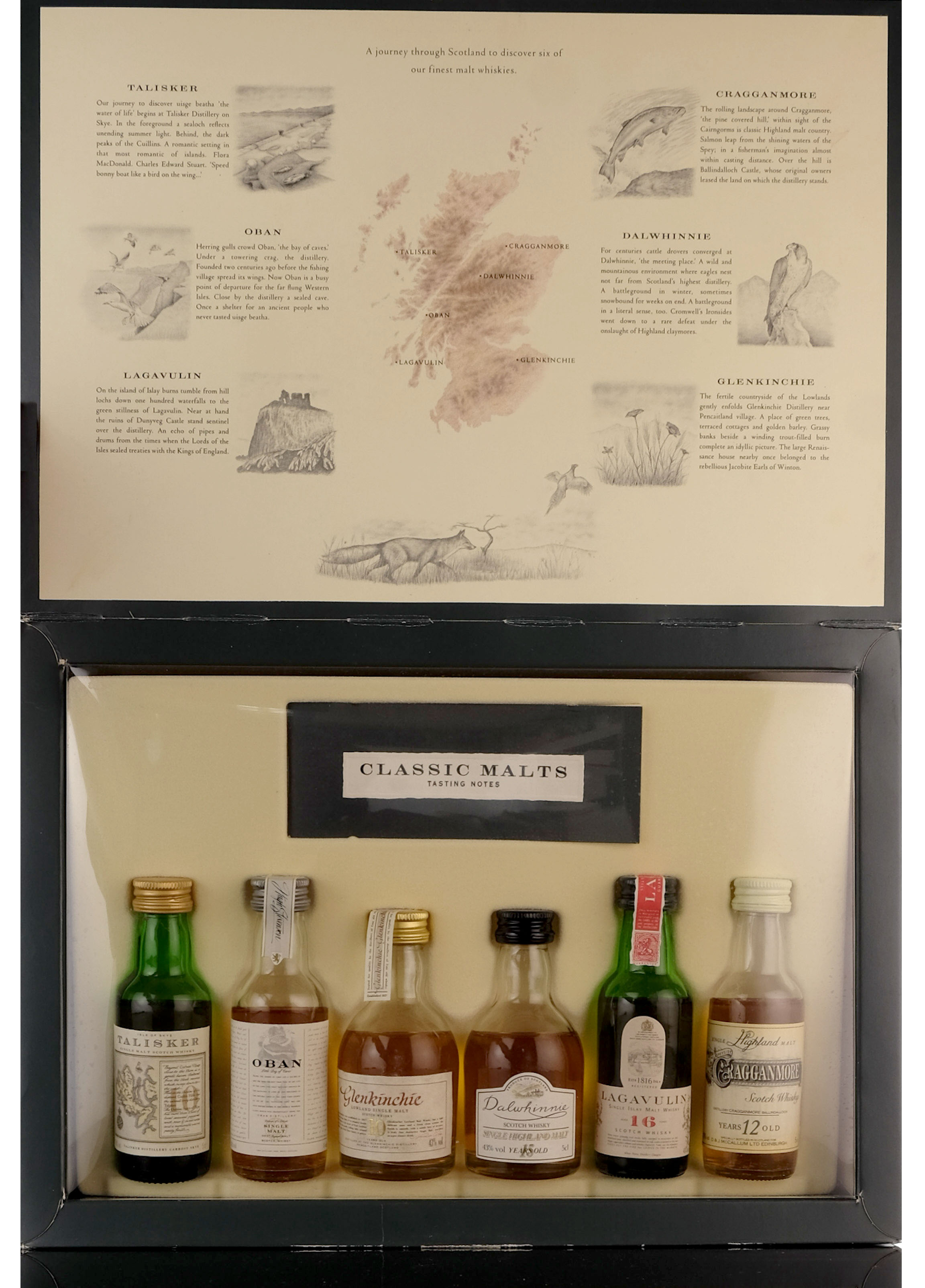 Classic Malts Of Scotland Miniature Set