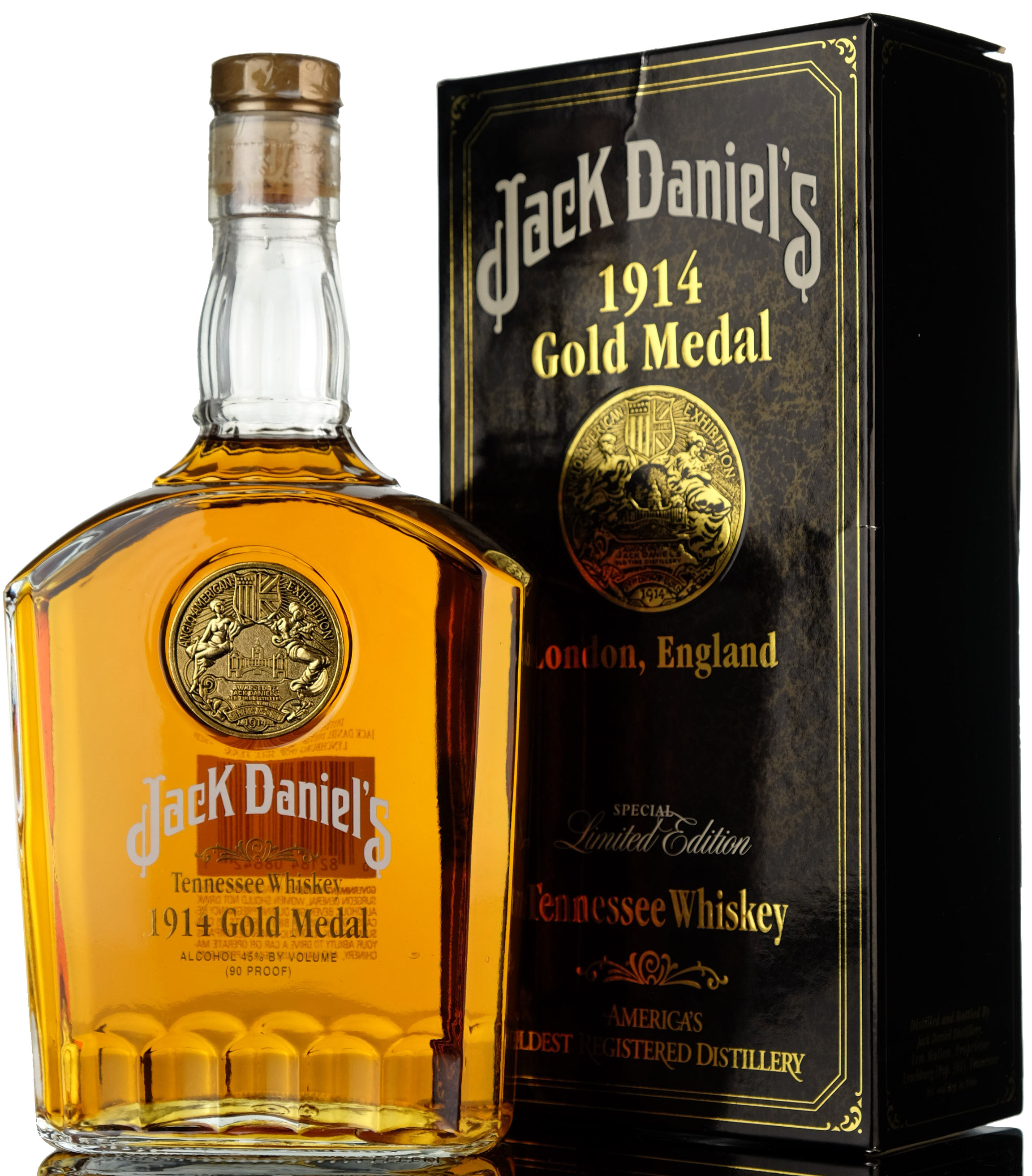 Jack Daniels 1914 Gold Medal