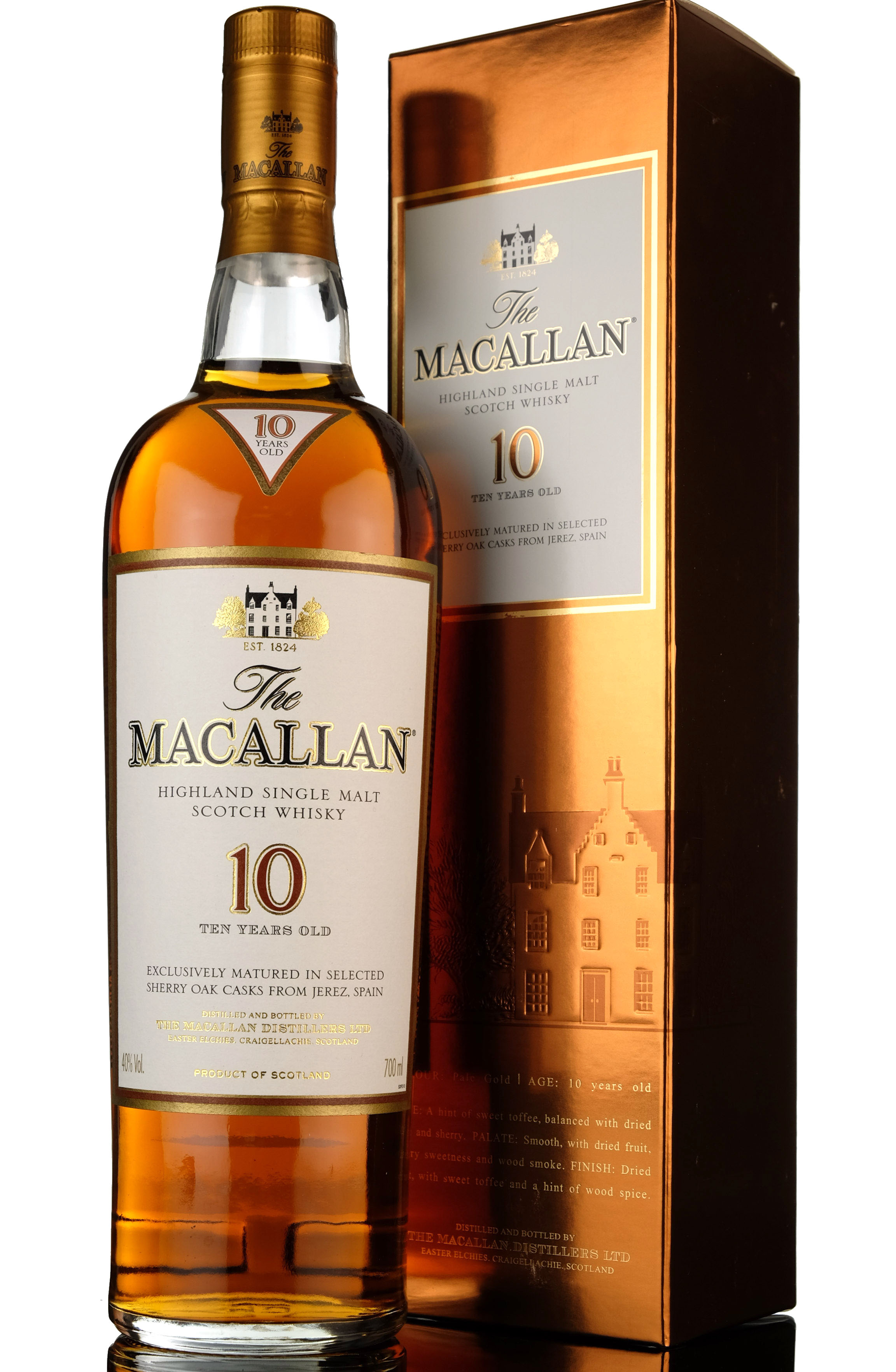 Macallan 10 Year Old - Sherry Casks - Mid 2000s