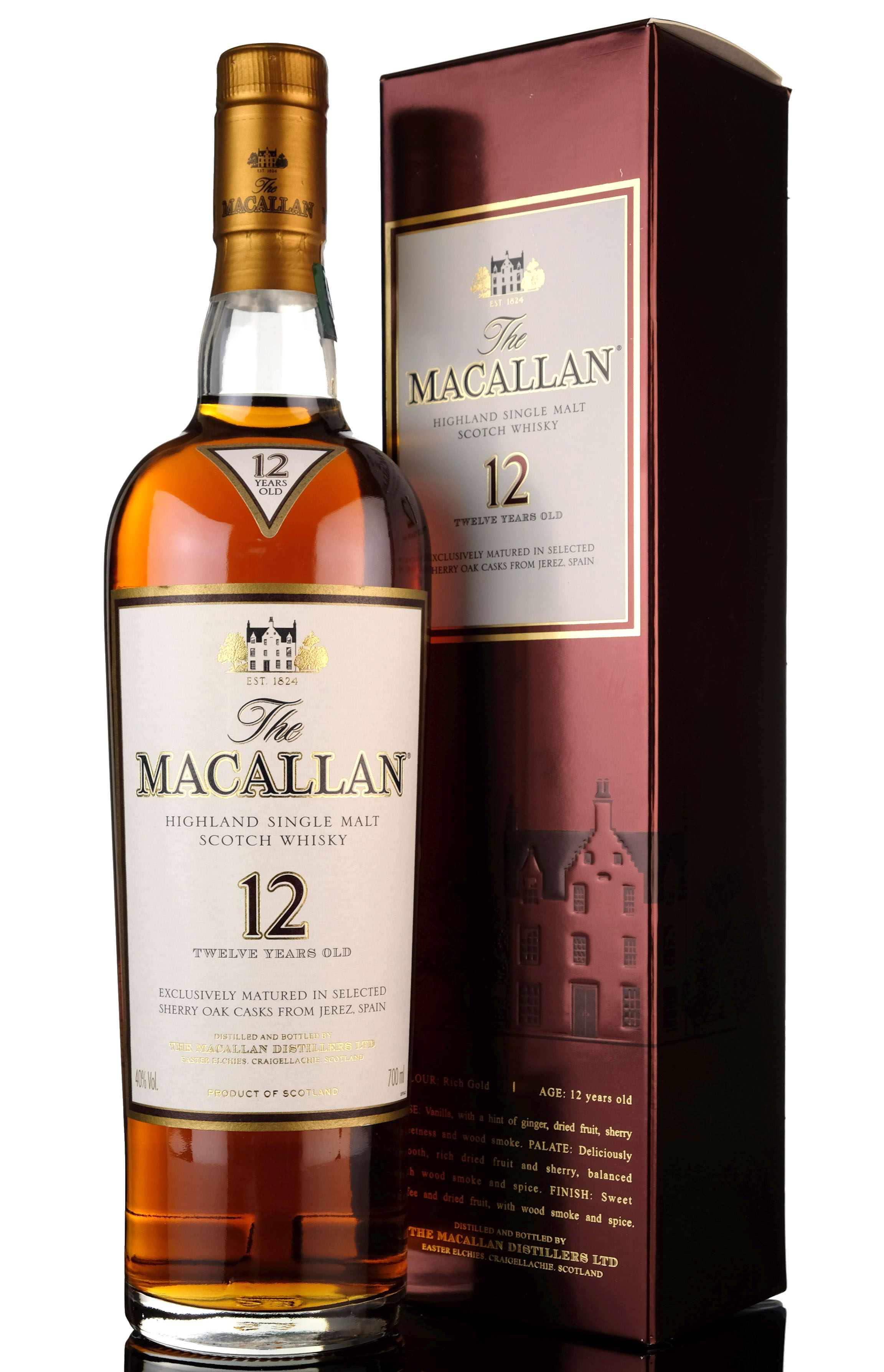 Macallan 12 Year Old - Sherry Cask - Mid 2000s