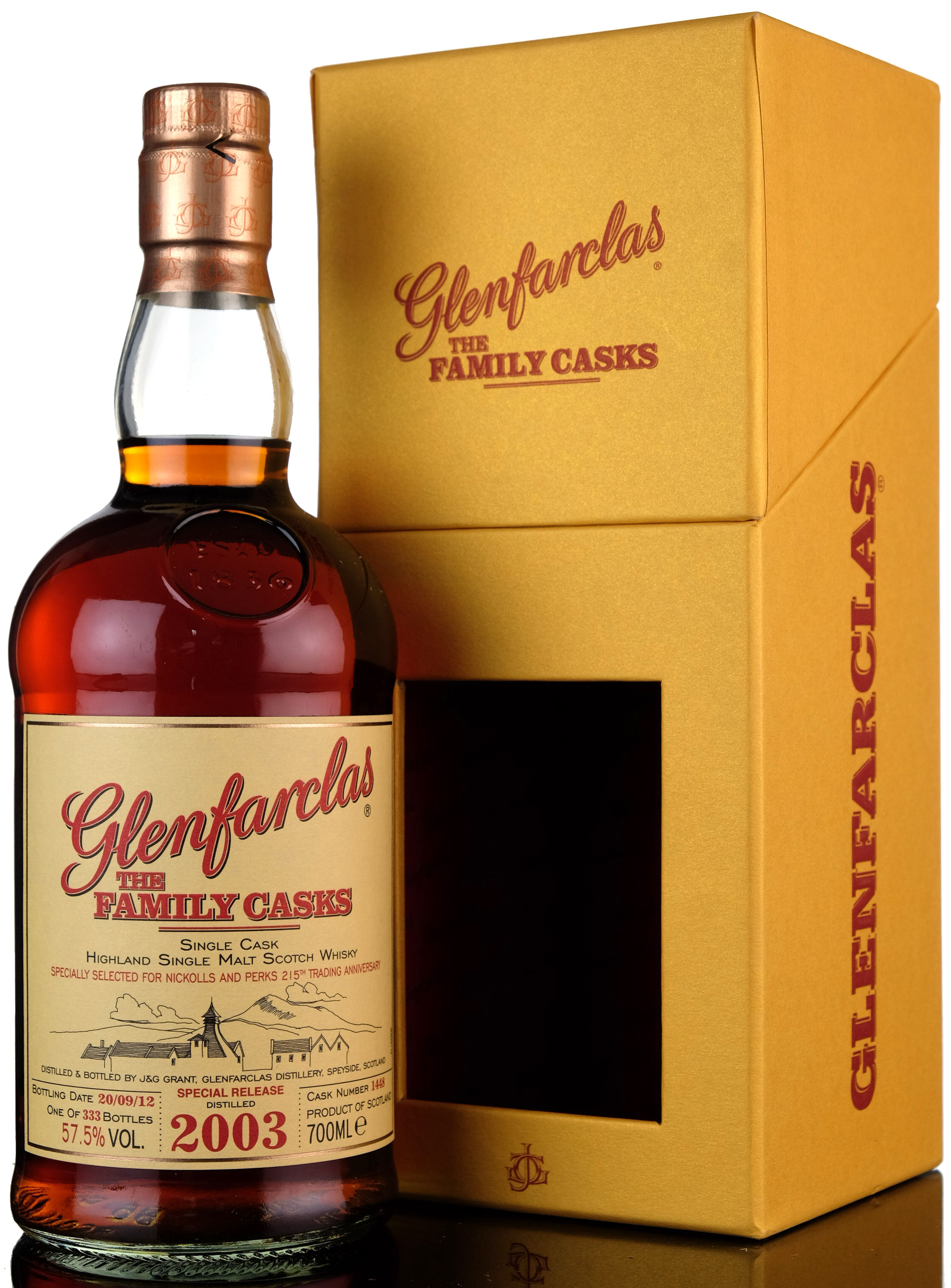 Glenfarclas 2003-2012 - The Family Casks 1448