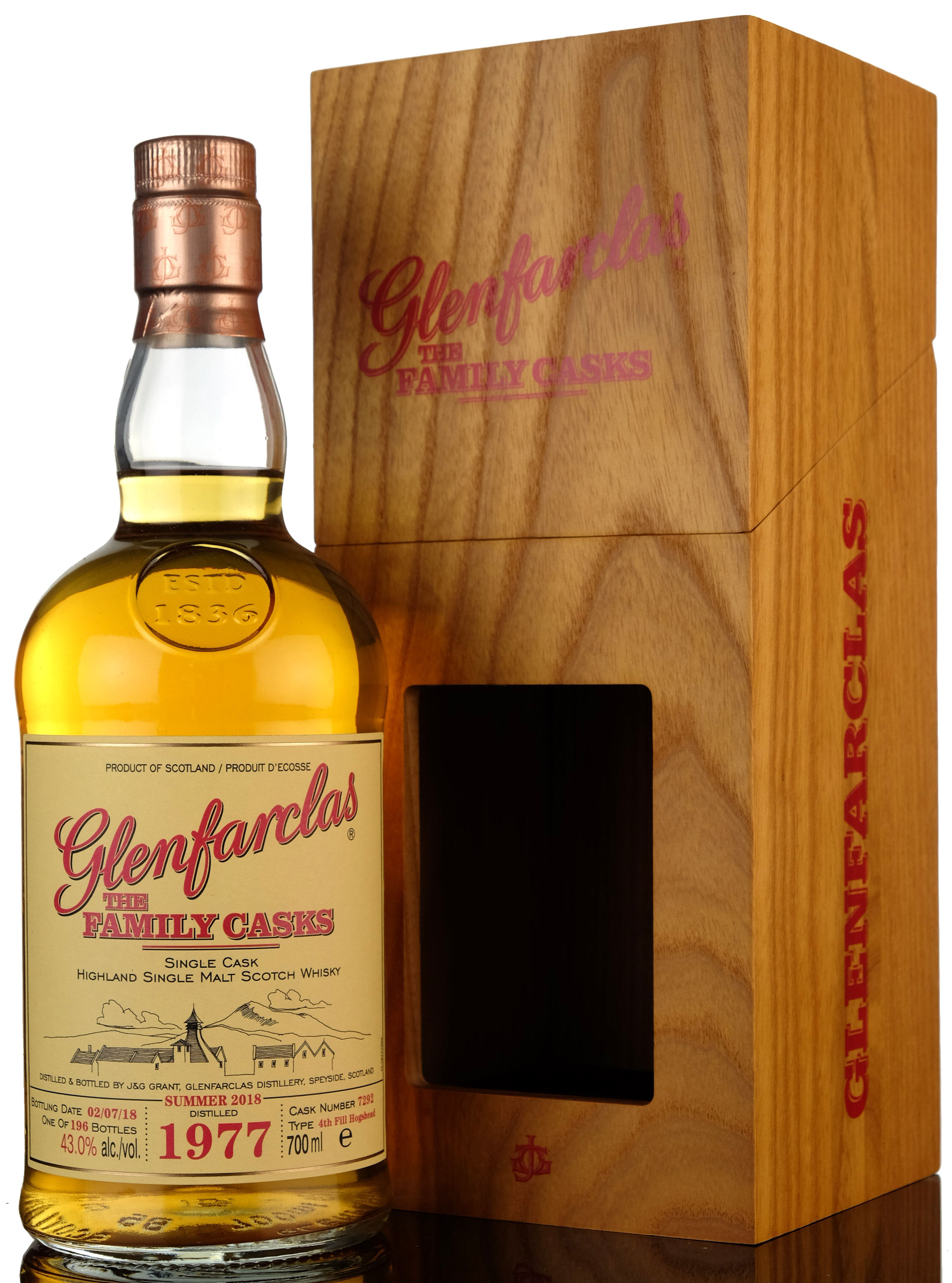 Glenfarclas 1977-2018 - The Family Casks 7292