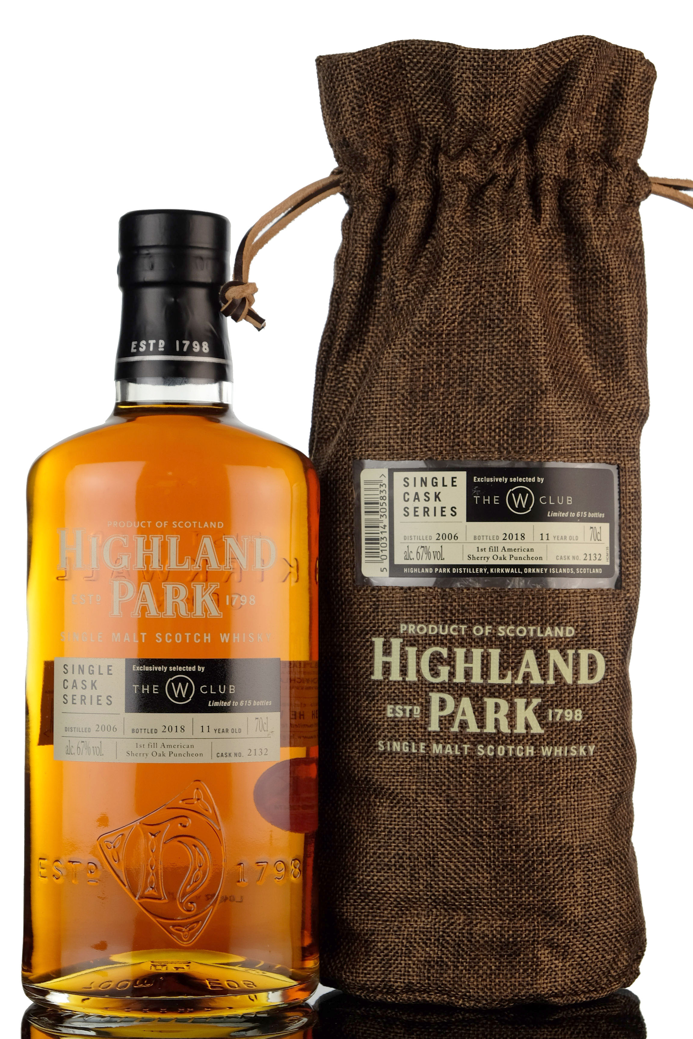 Highland Park 2006 - 2018 The Whisky Shop Single Cask 2132