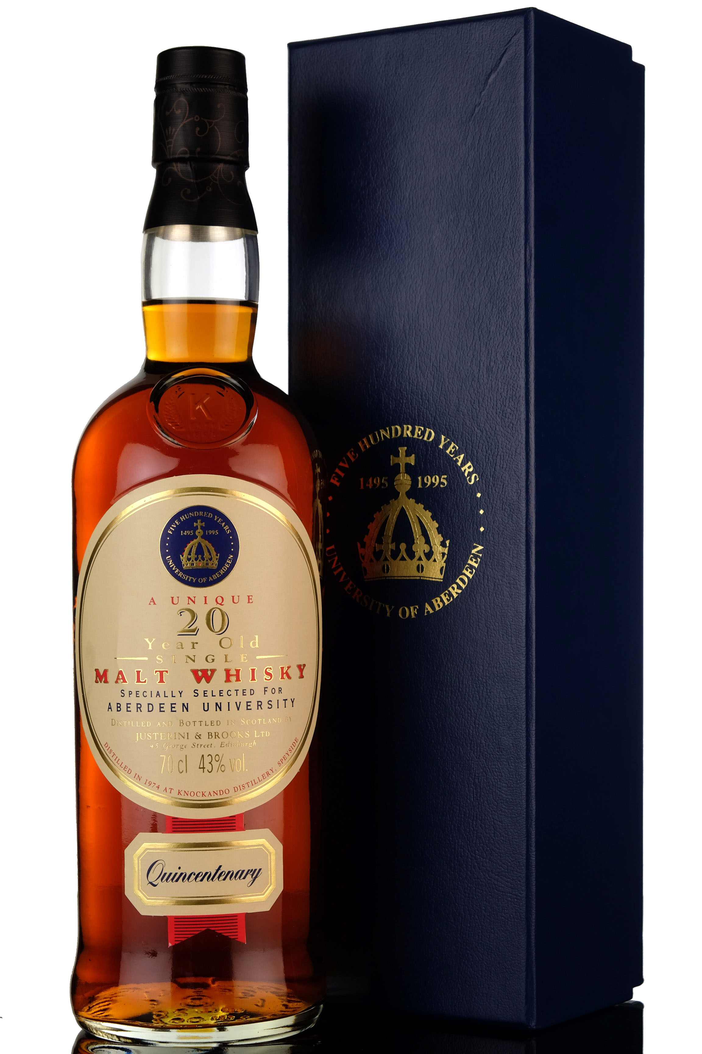 Knockando 1974 - 20 Year Old - Aberdeen University Quincentenary 1995