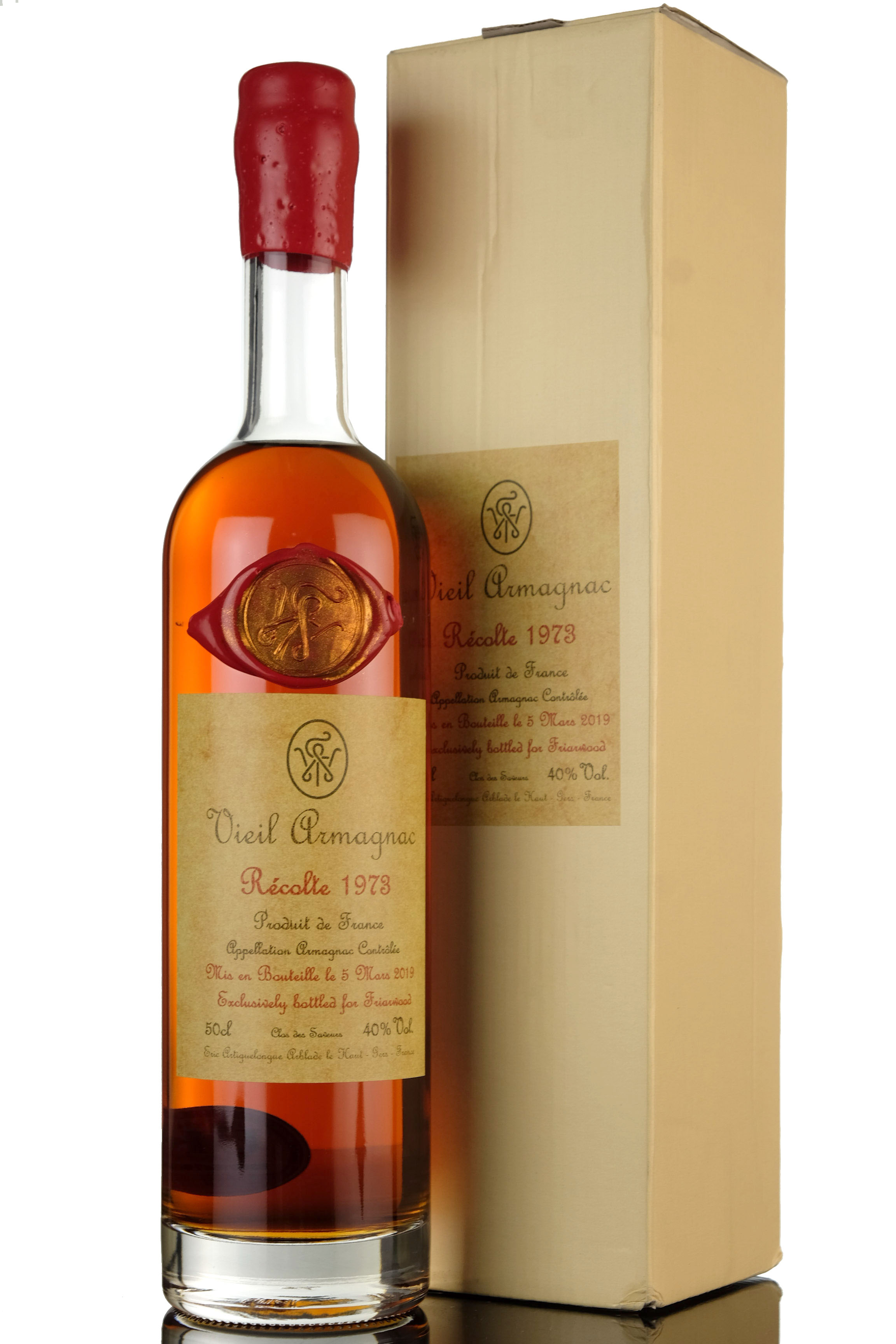 Vieil 1973 Armagnac  50cl