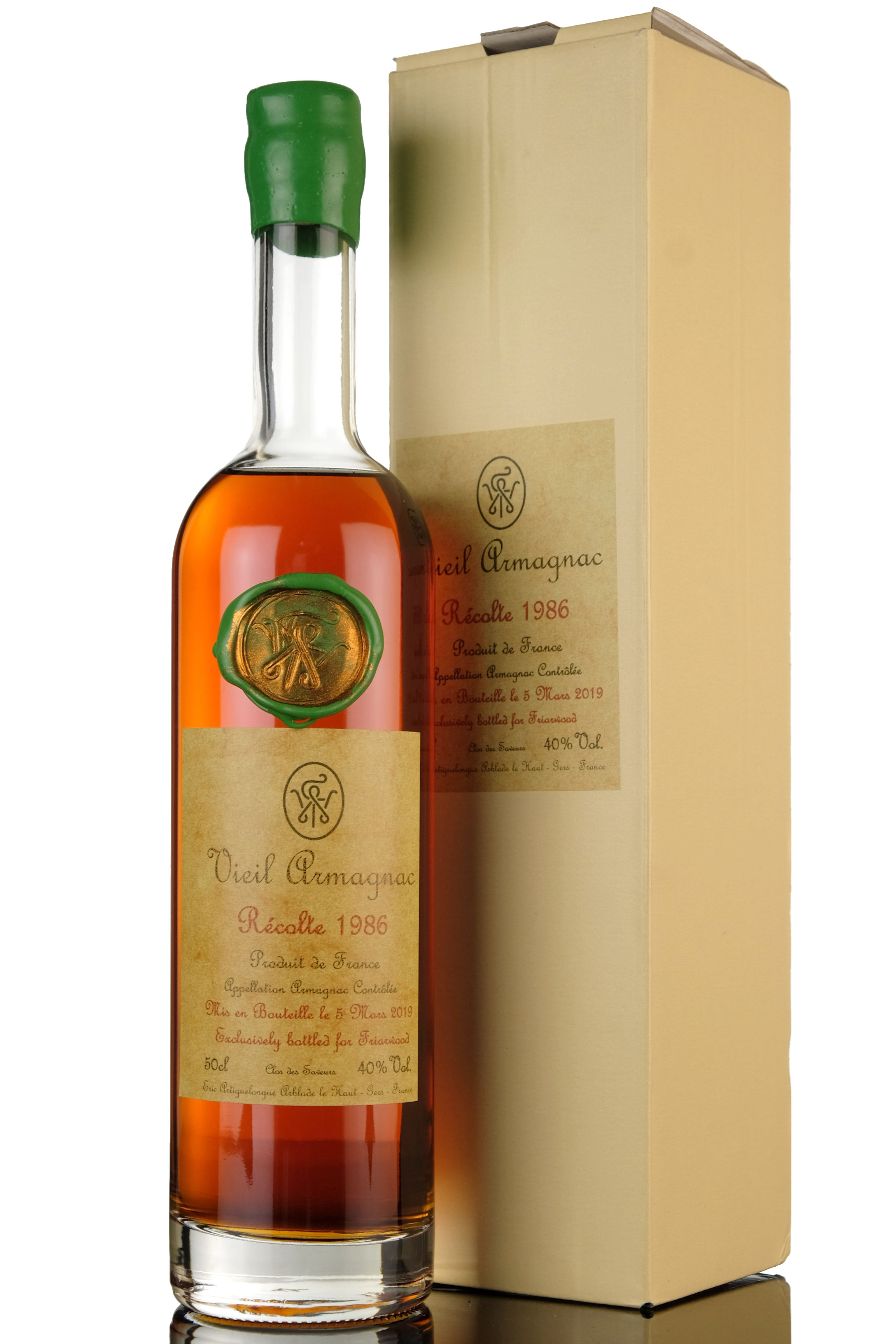 Vieil 1986 Armagnac  50cl