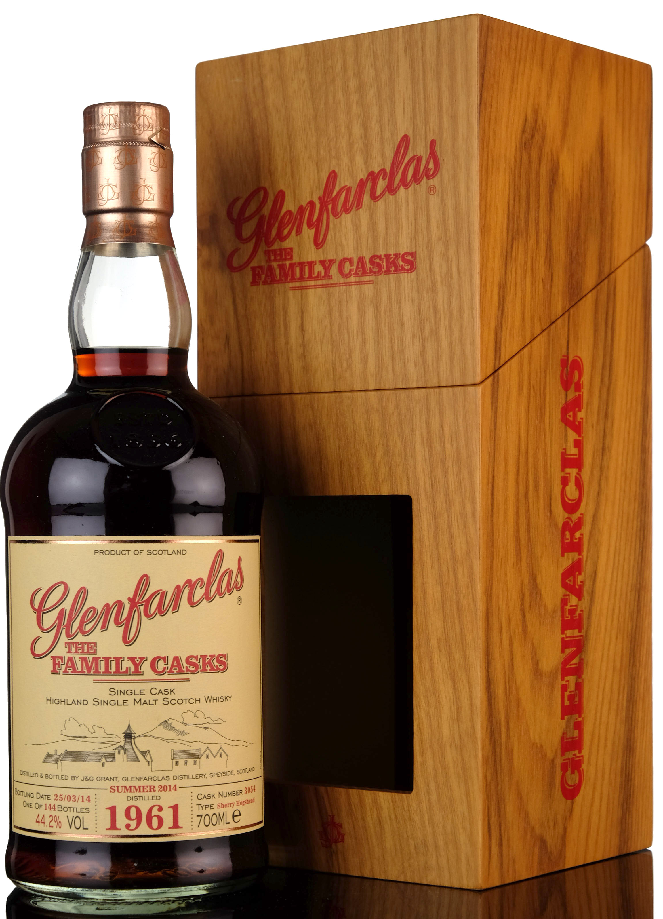 Glenfarclas 1961-2014 - The Family Casks 3054