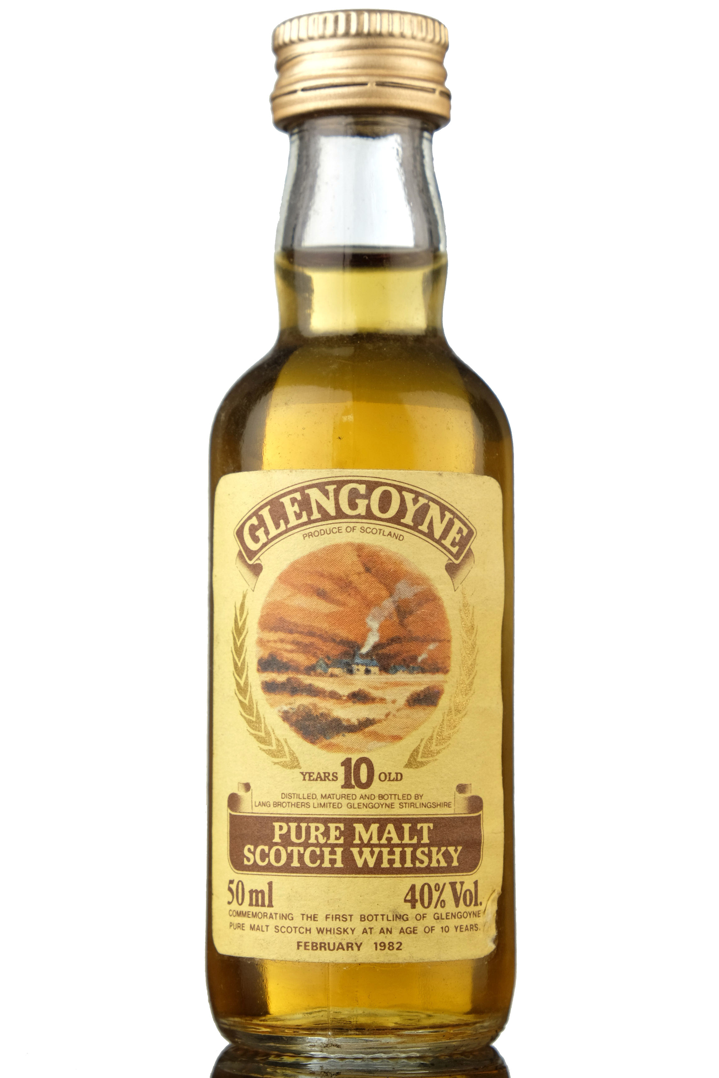 Glengoyne 10 Year Old Miniature