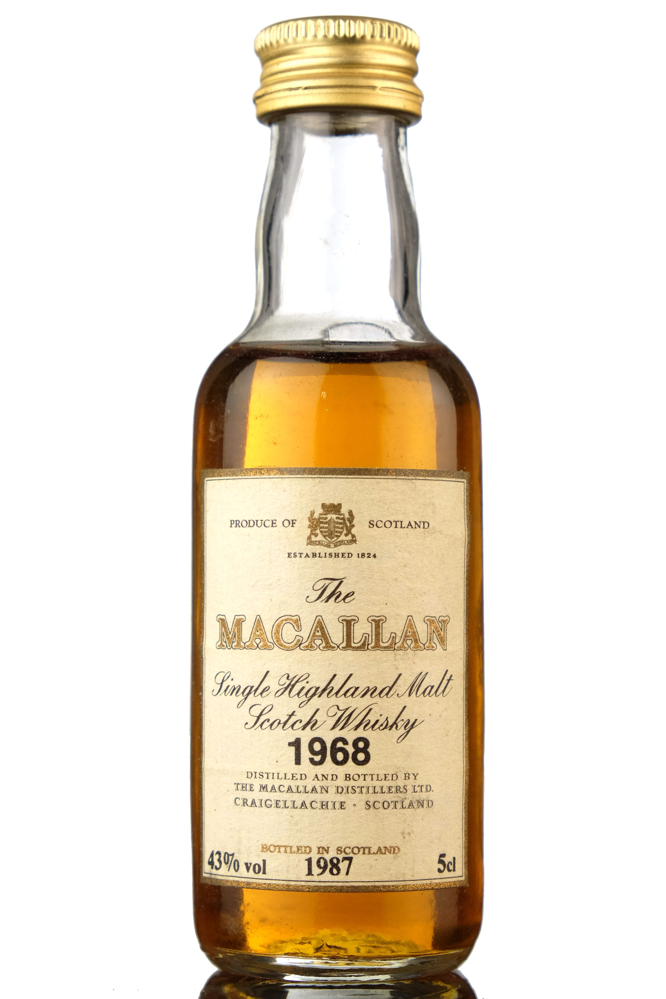 Macallan 1968-1987 Miniature