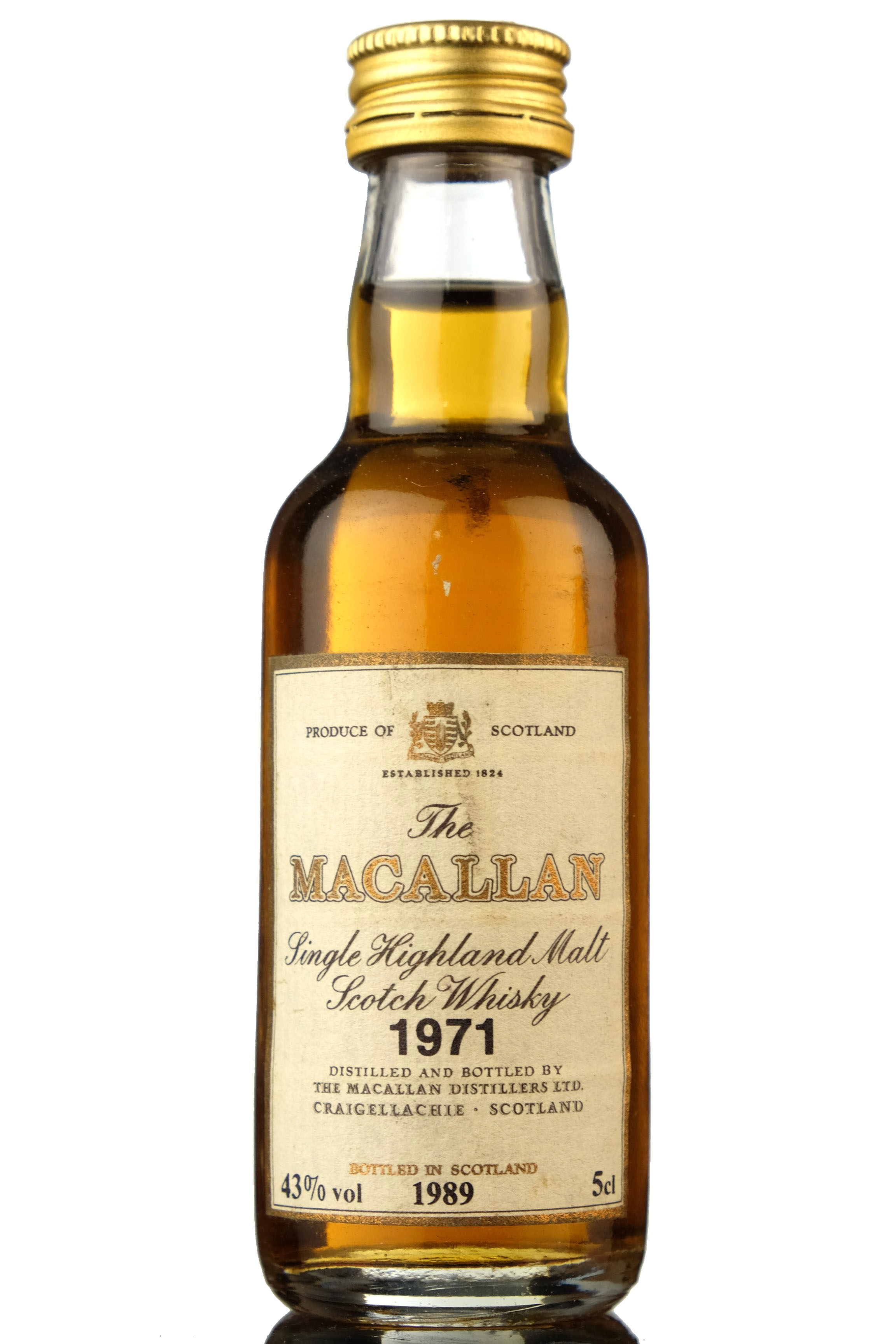 Macallan 1971-1989 Miniature