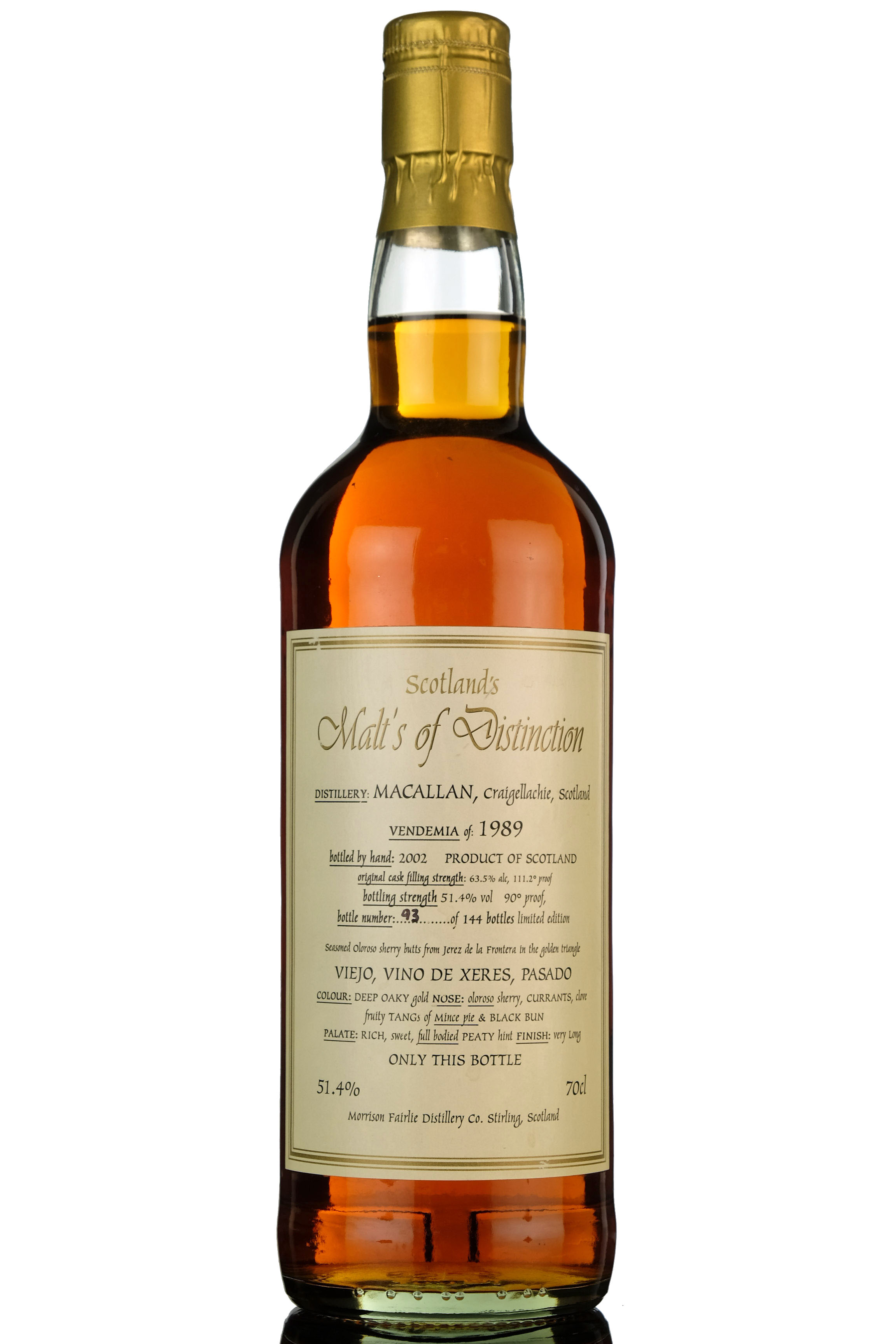 Macallan 1989-2002 - Malts Of Distinction