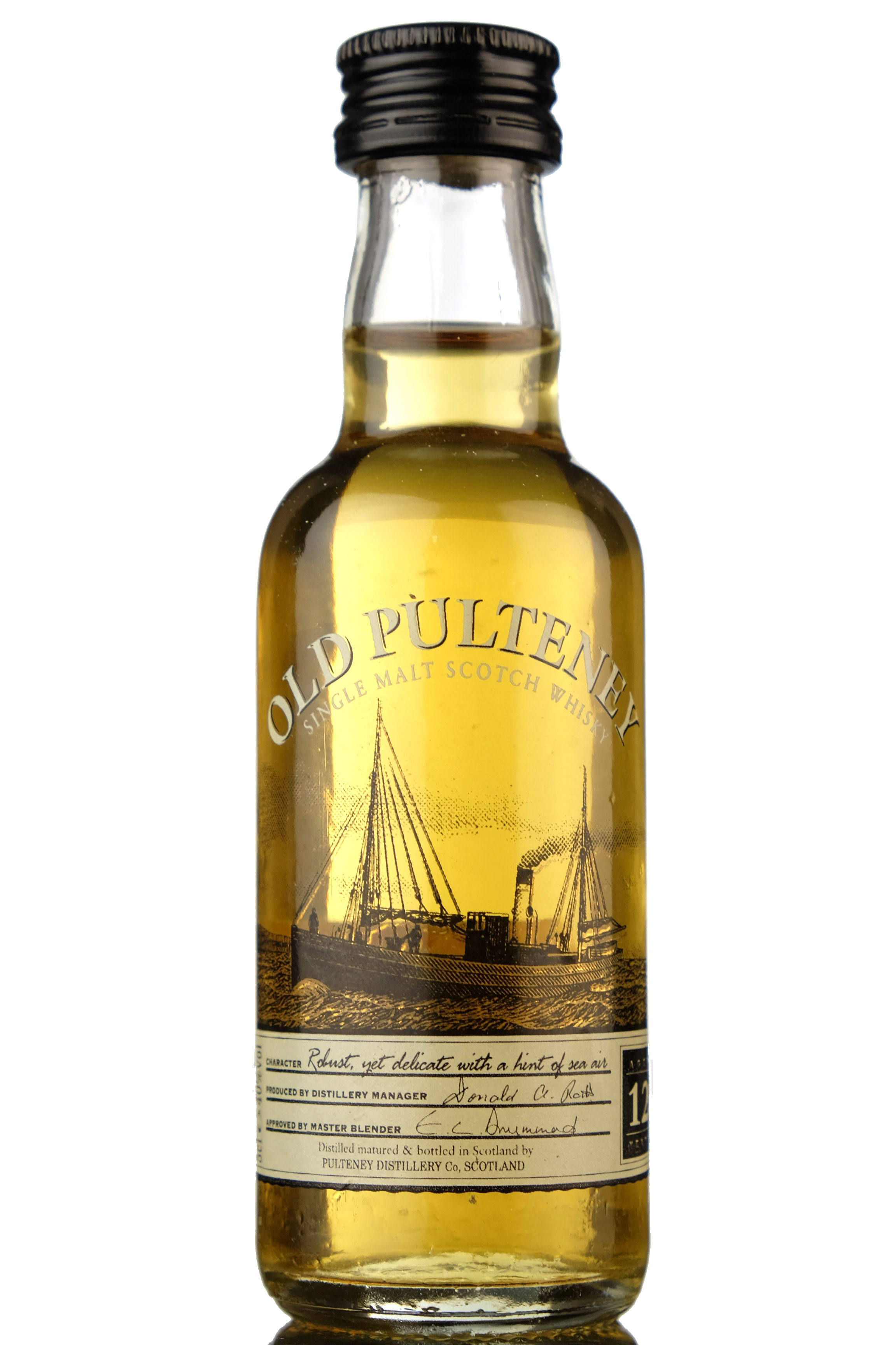 Old Pulteney 12 Year Old Miniature