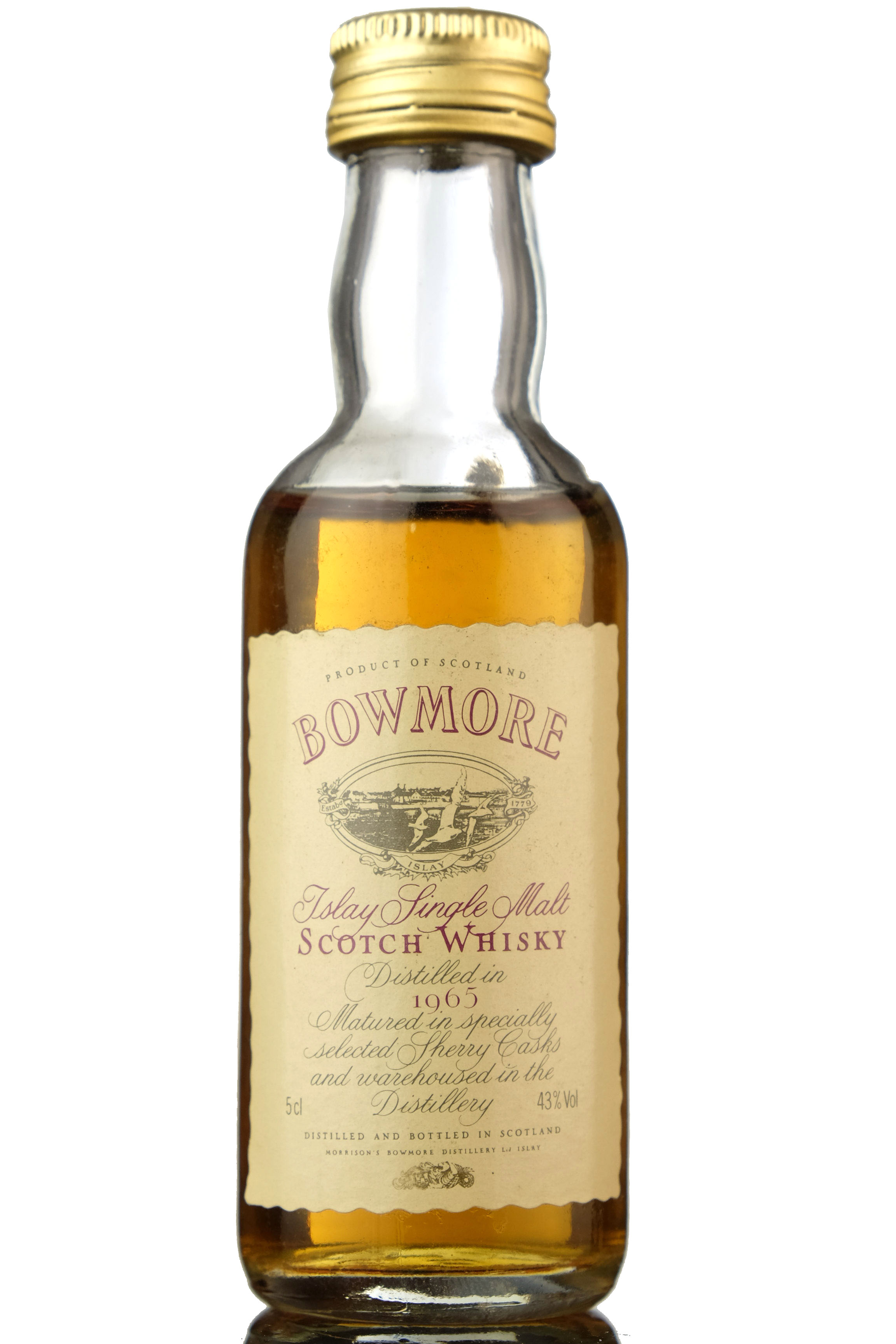 Bowmore 1965 Miniature