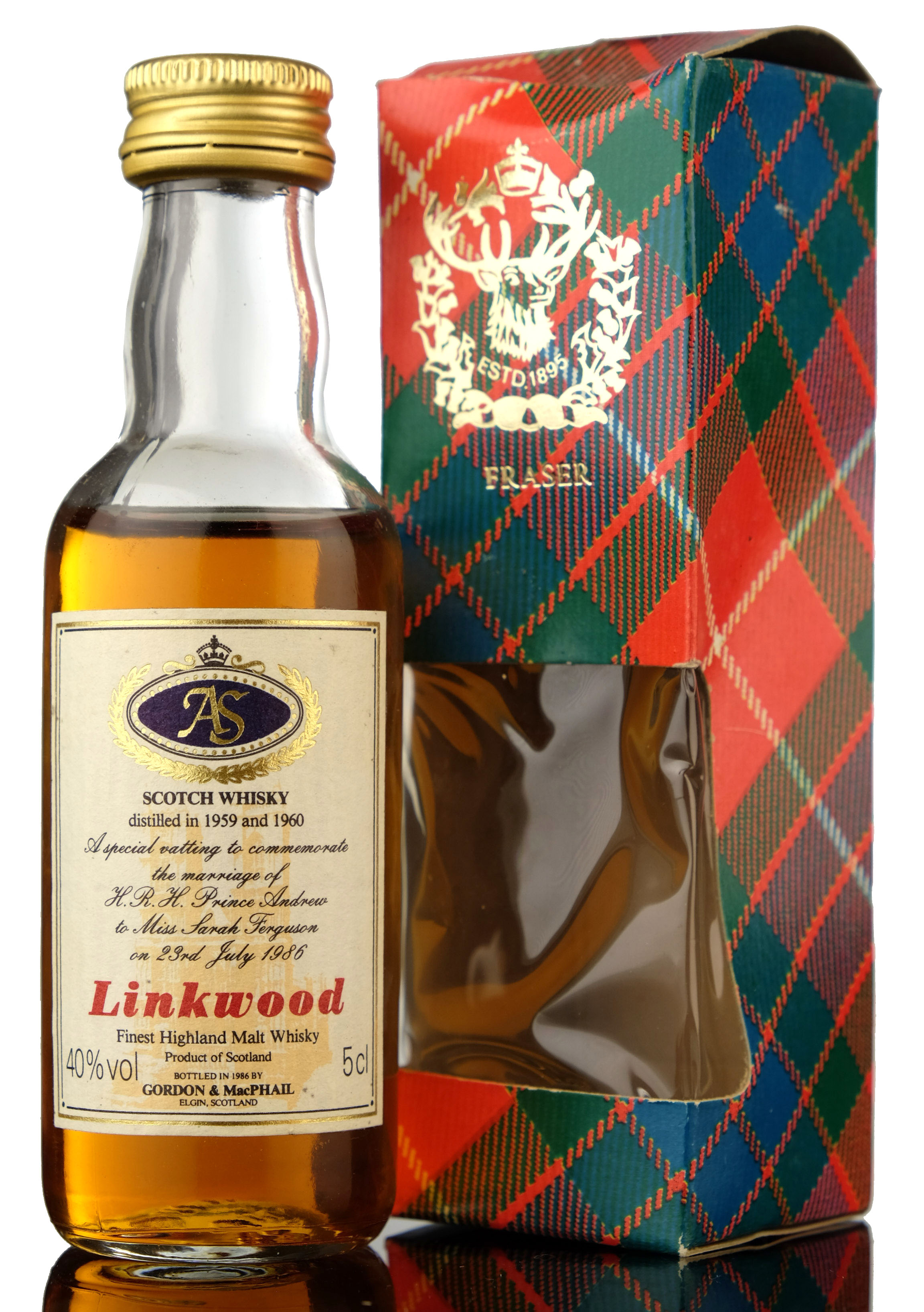 Linkwood Royal Marriage 1959 & 1960 - Gordon & MacPhail Miniature