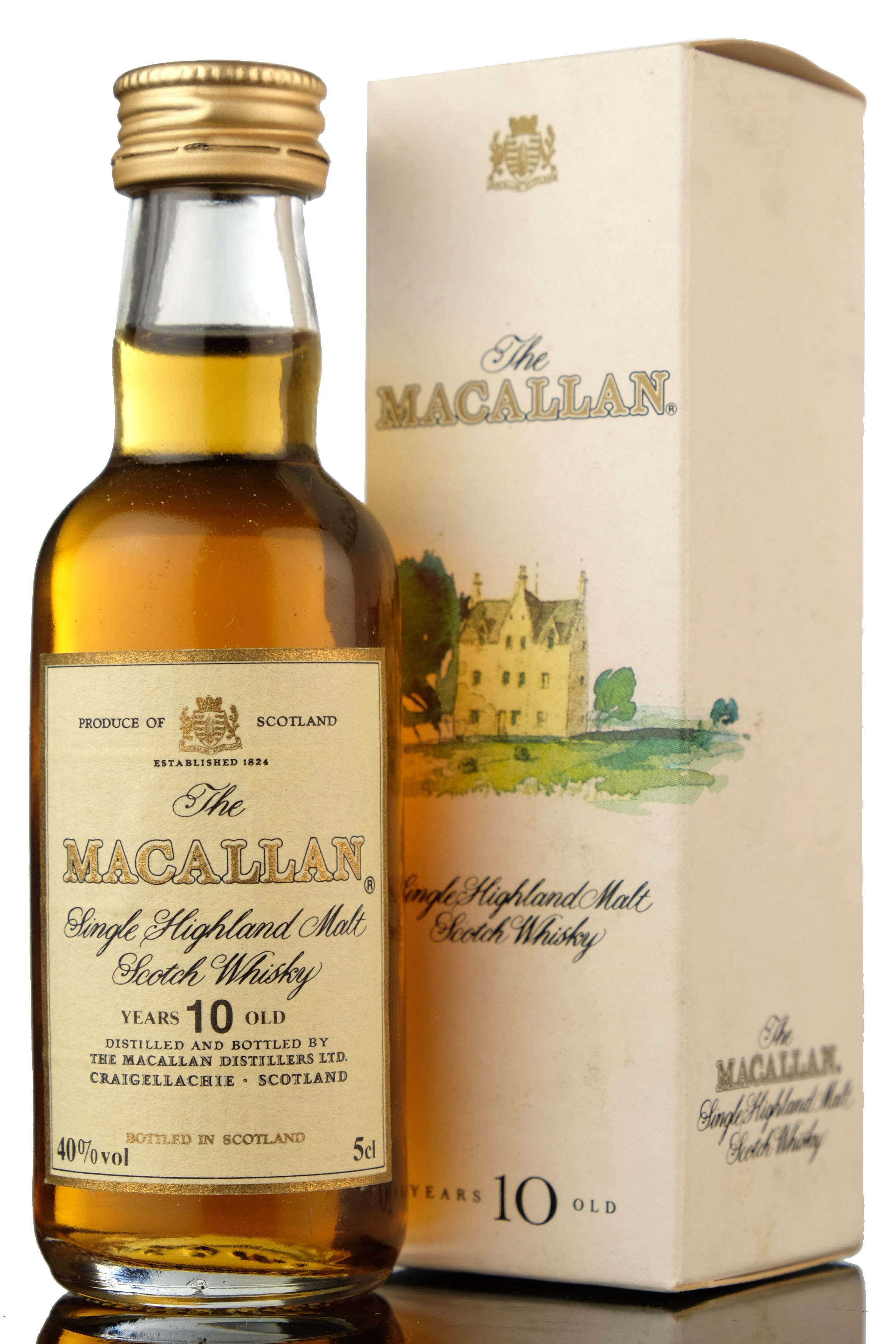 Macallan 10 Year Old Miniature