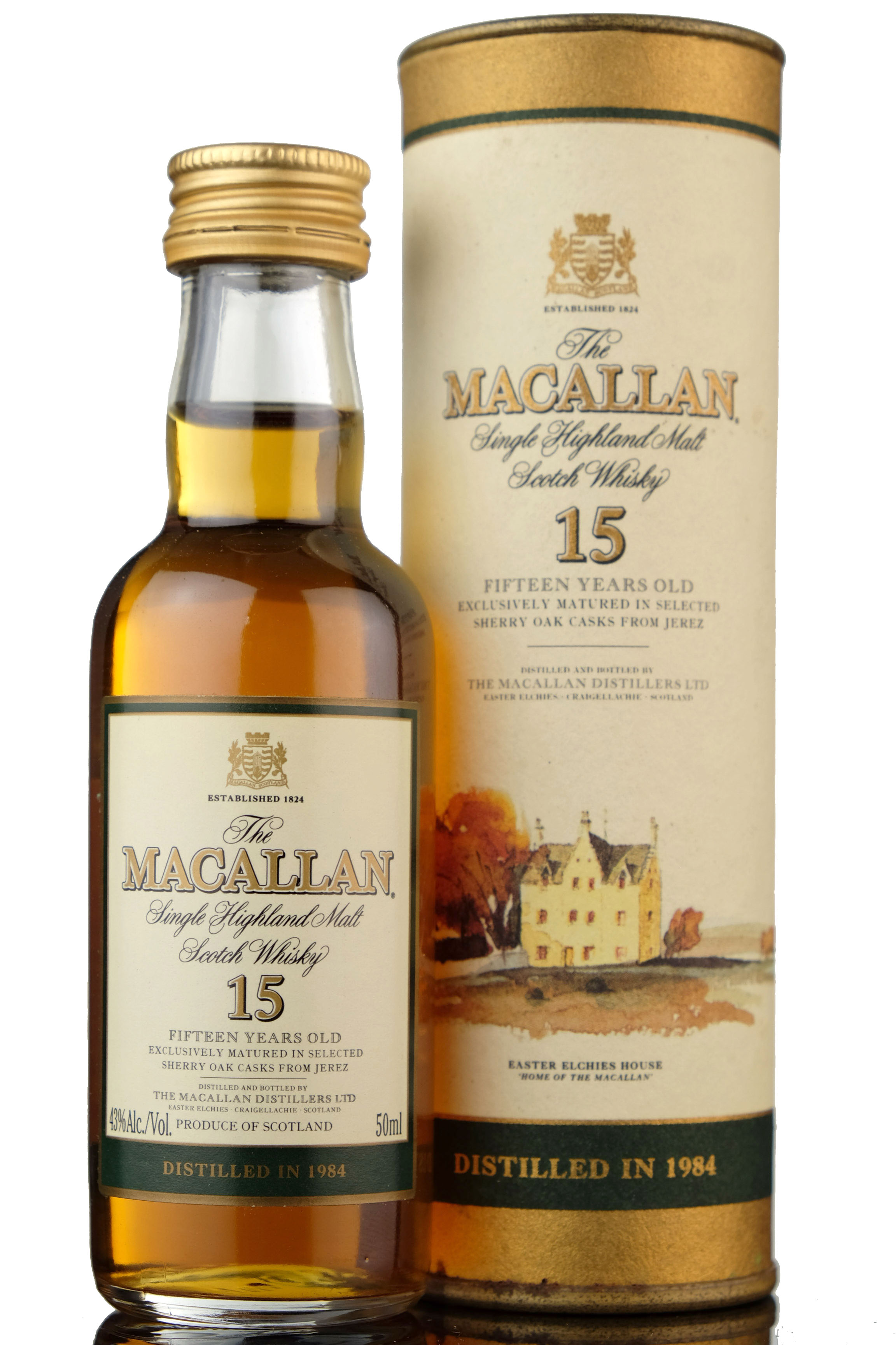 Macallan 1984 - 15 Year Old Miniature