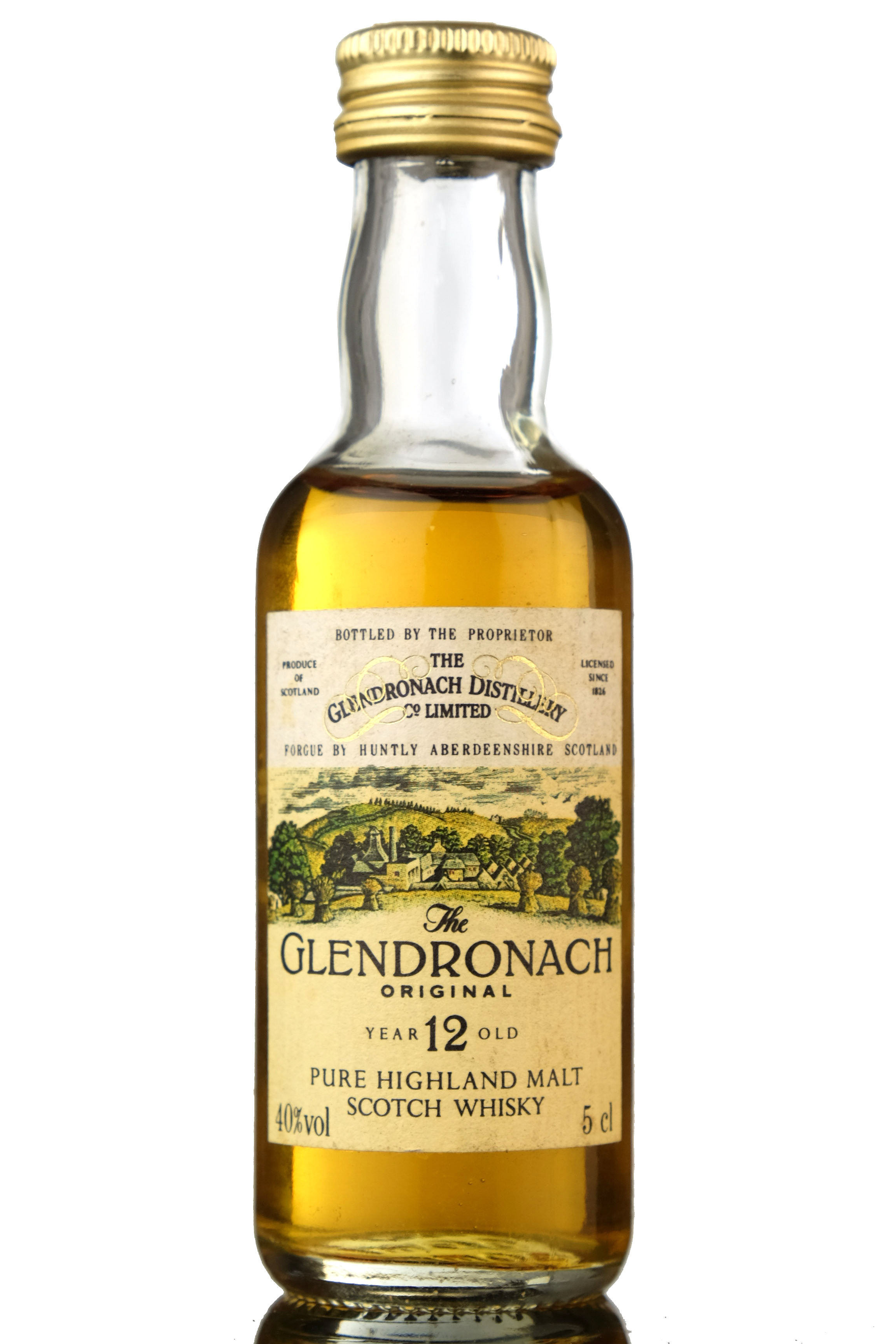 Glendronach 12 Year Old - Original Miniature