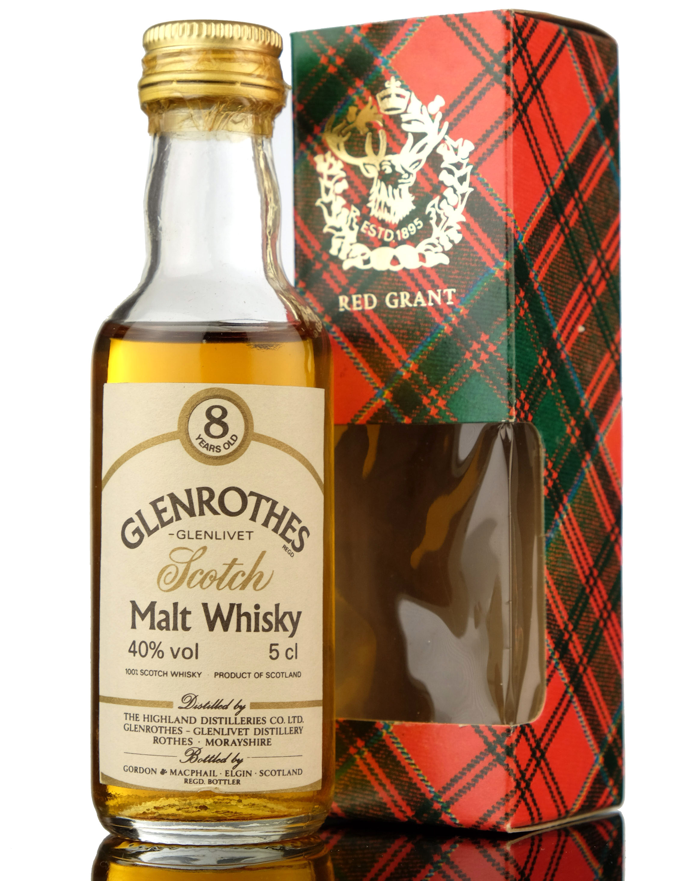 Glenrothes 8 Year Old - Gordon & MacPhail Miniature