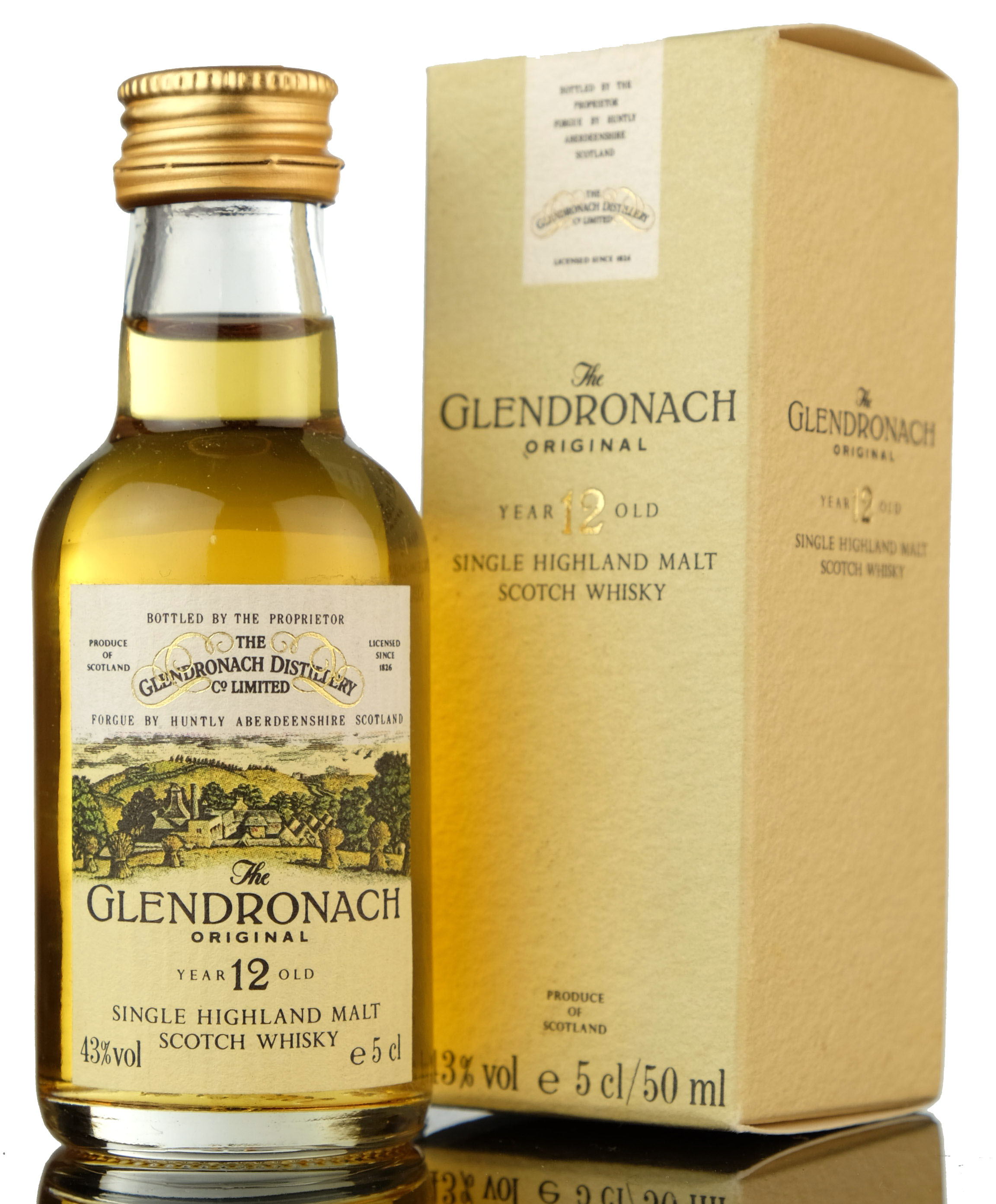 Glendronach 12 Year Old - Original Miniature