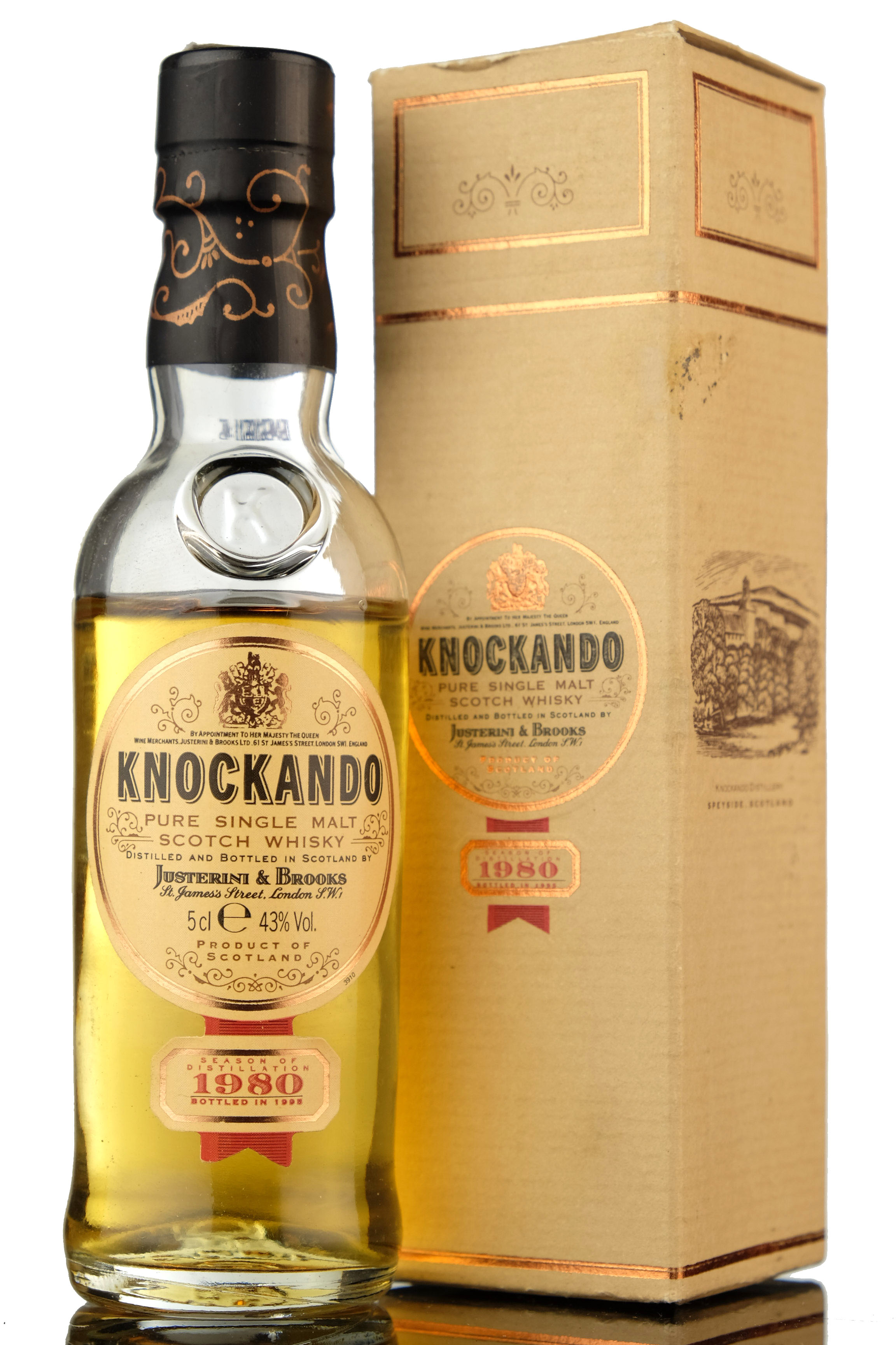 Knockando 1980-1995 Miniature