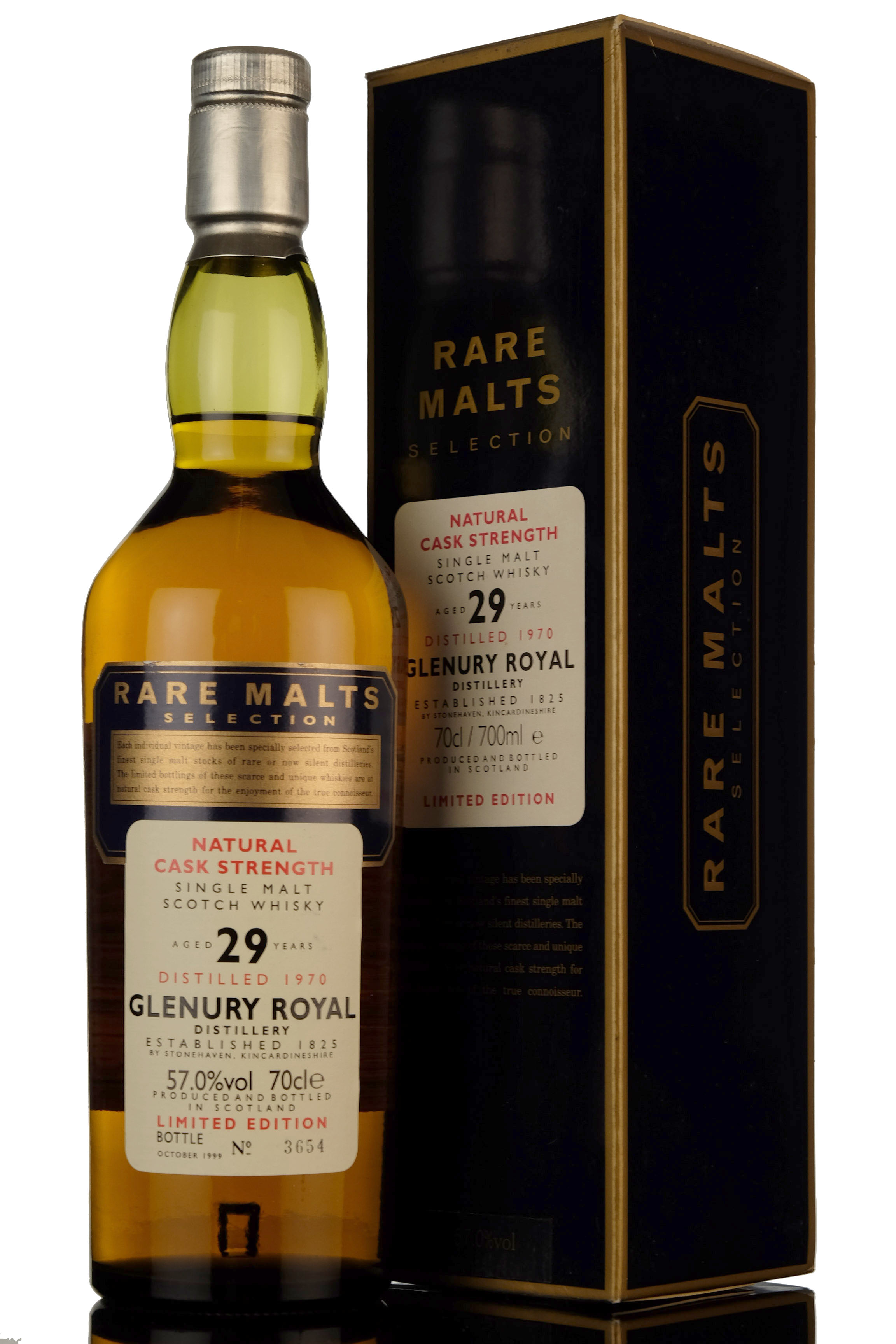 Glenury Royal 1970-1999 - 29 Year Old - Rare Malts 57.0%