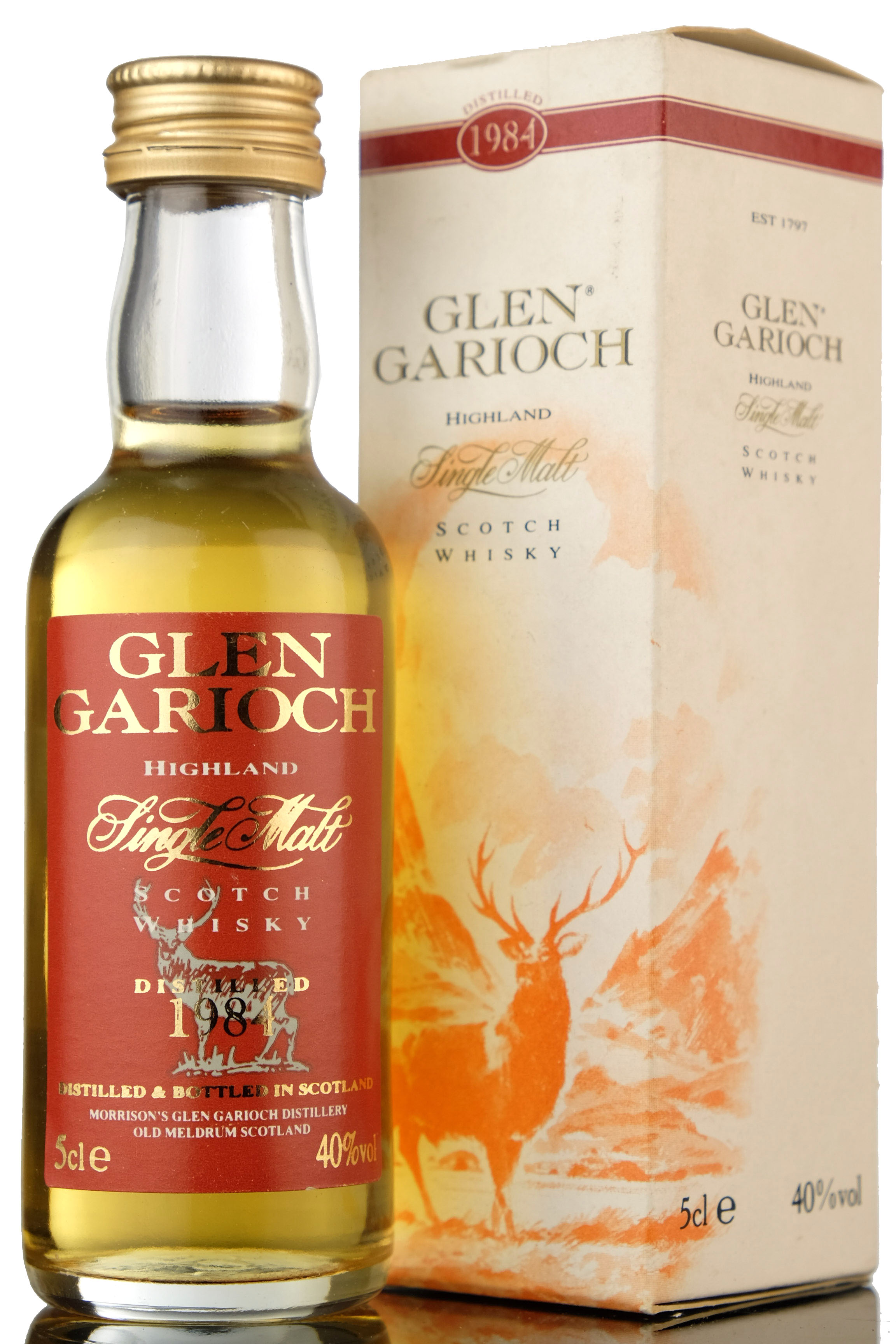 Glen Garioch 1984 Miniature