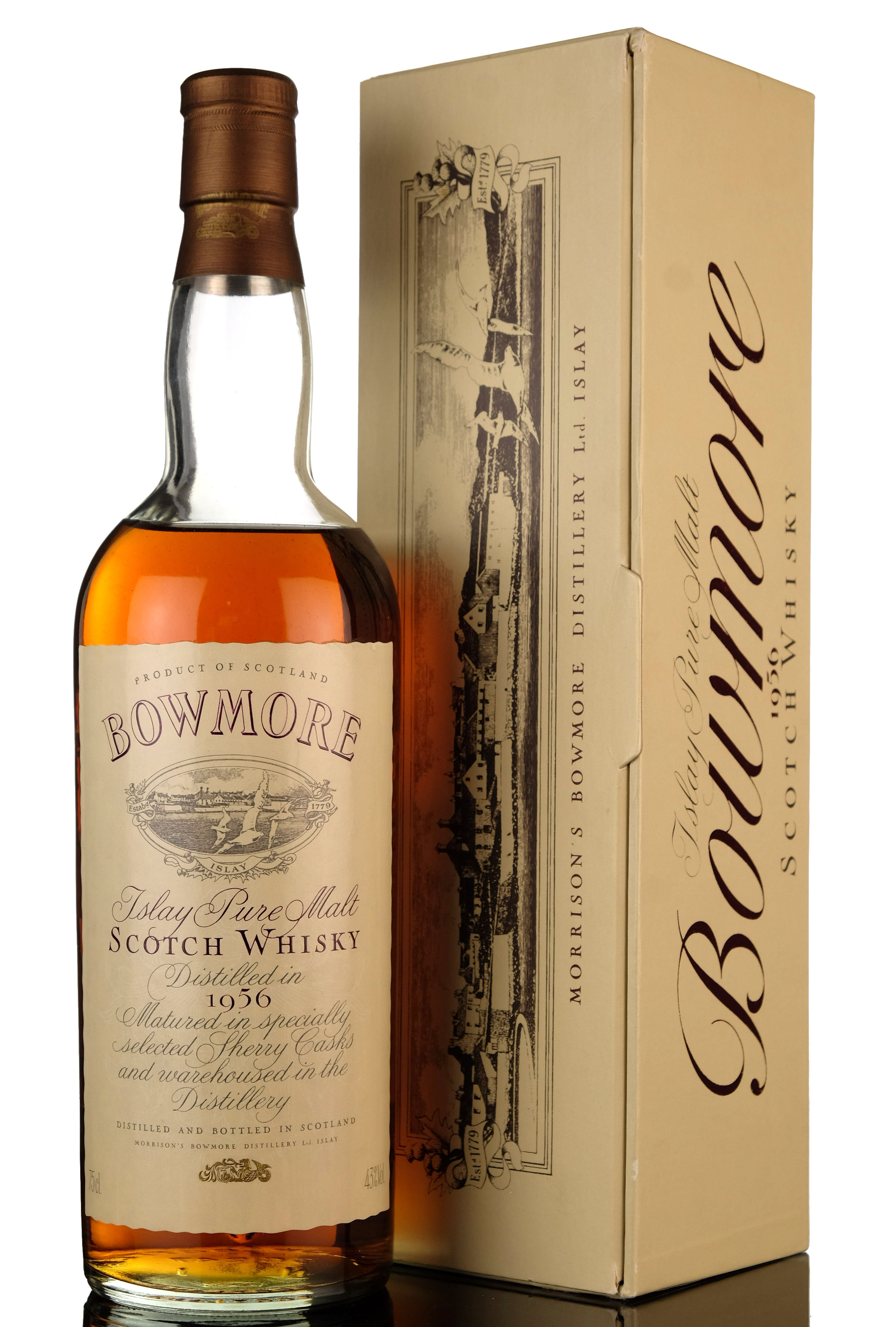 Bowmore 1956 - Sherry Cask - Vintage Label