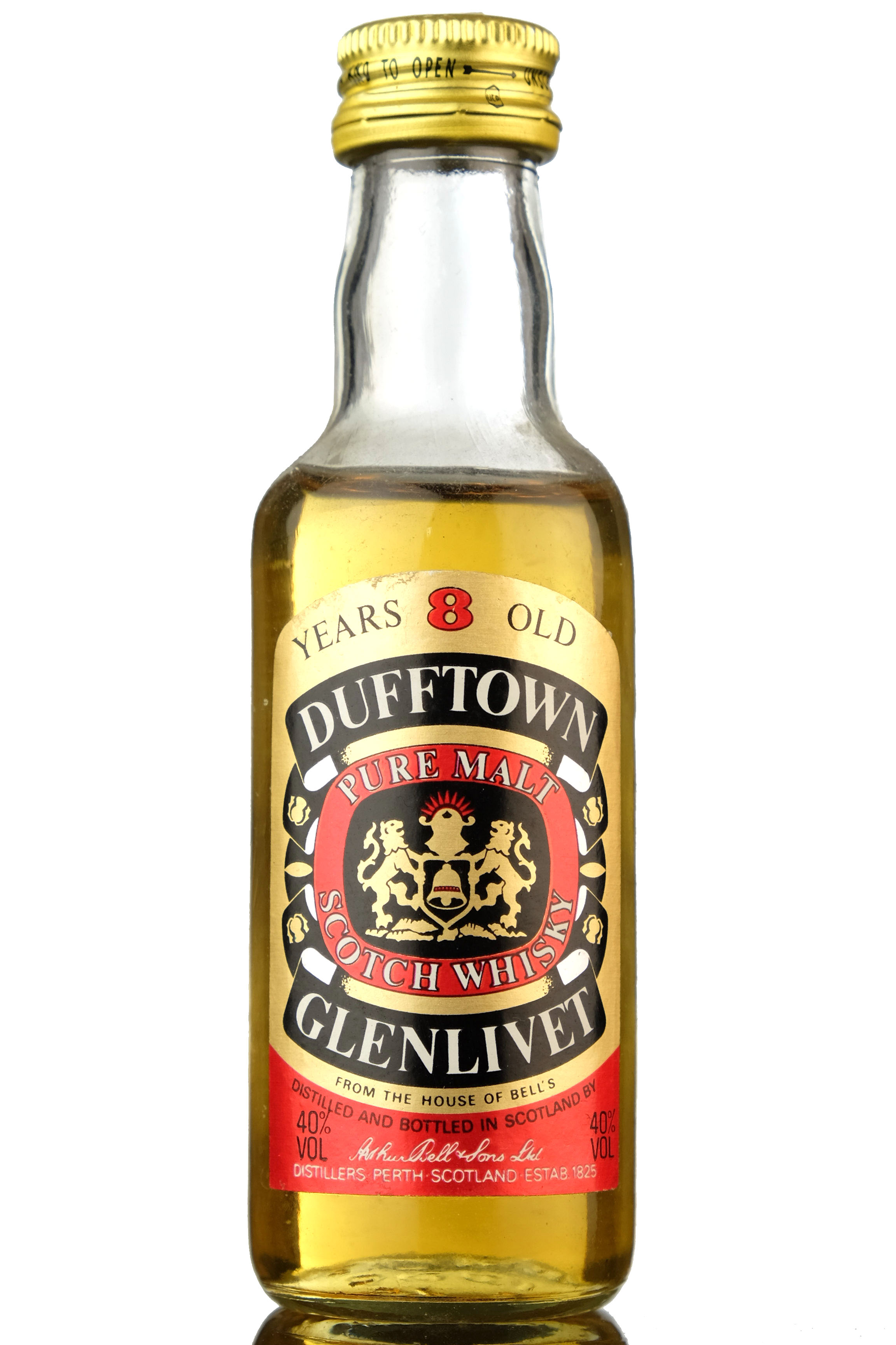 Dufftown-Glenlivet 8 Year Old Miniature