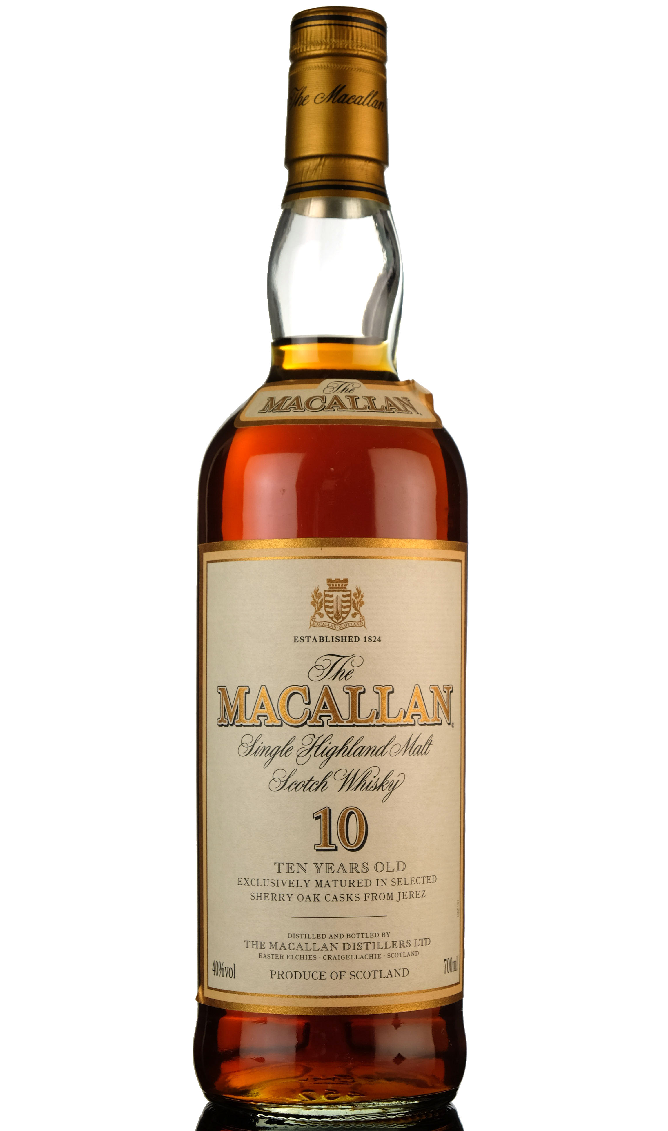 Macallan 10 Year Old - Sherry Cask - Early 2000s