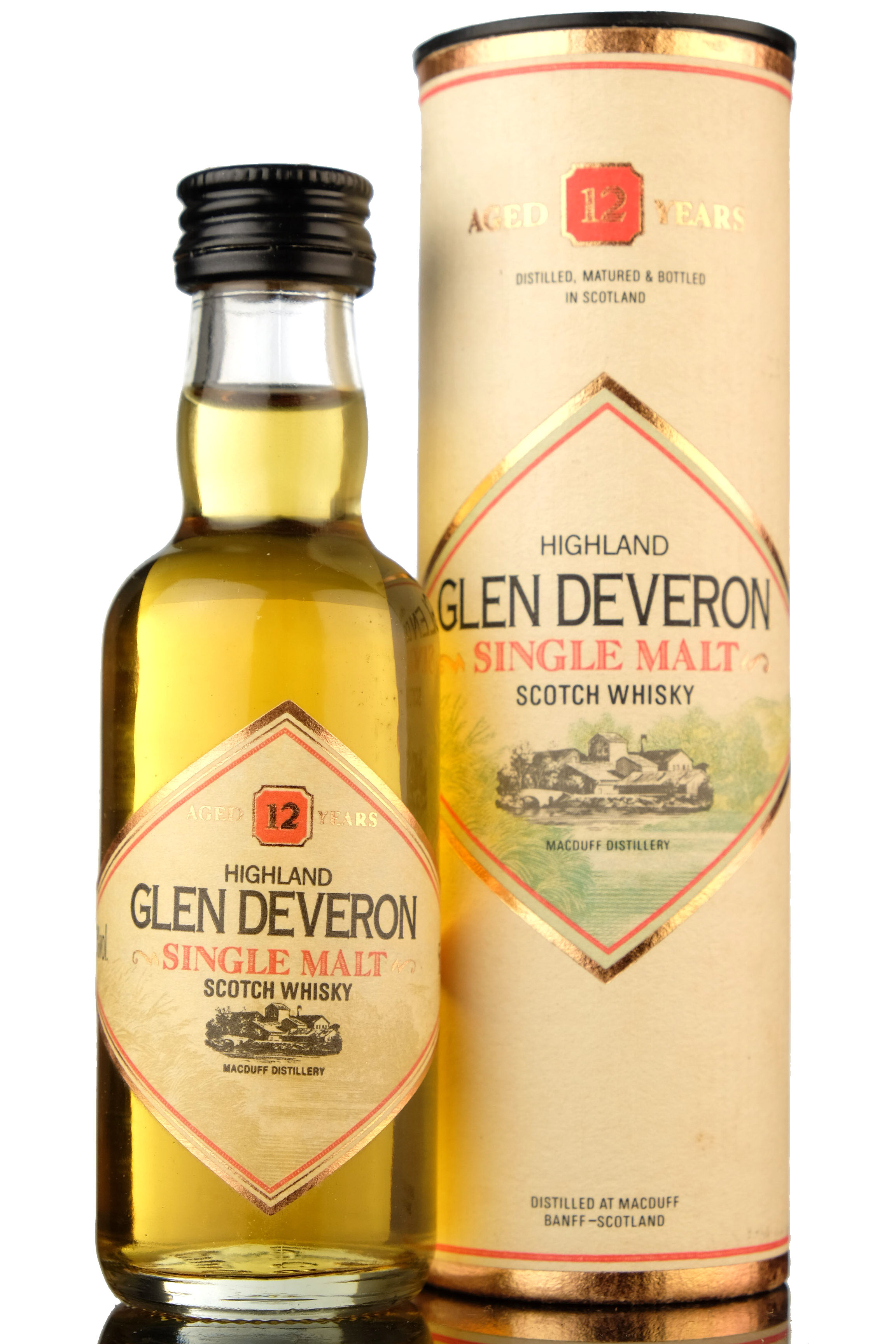 Glen Deveron 12 Year Old Miniature