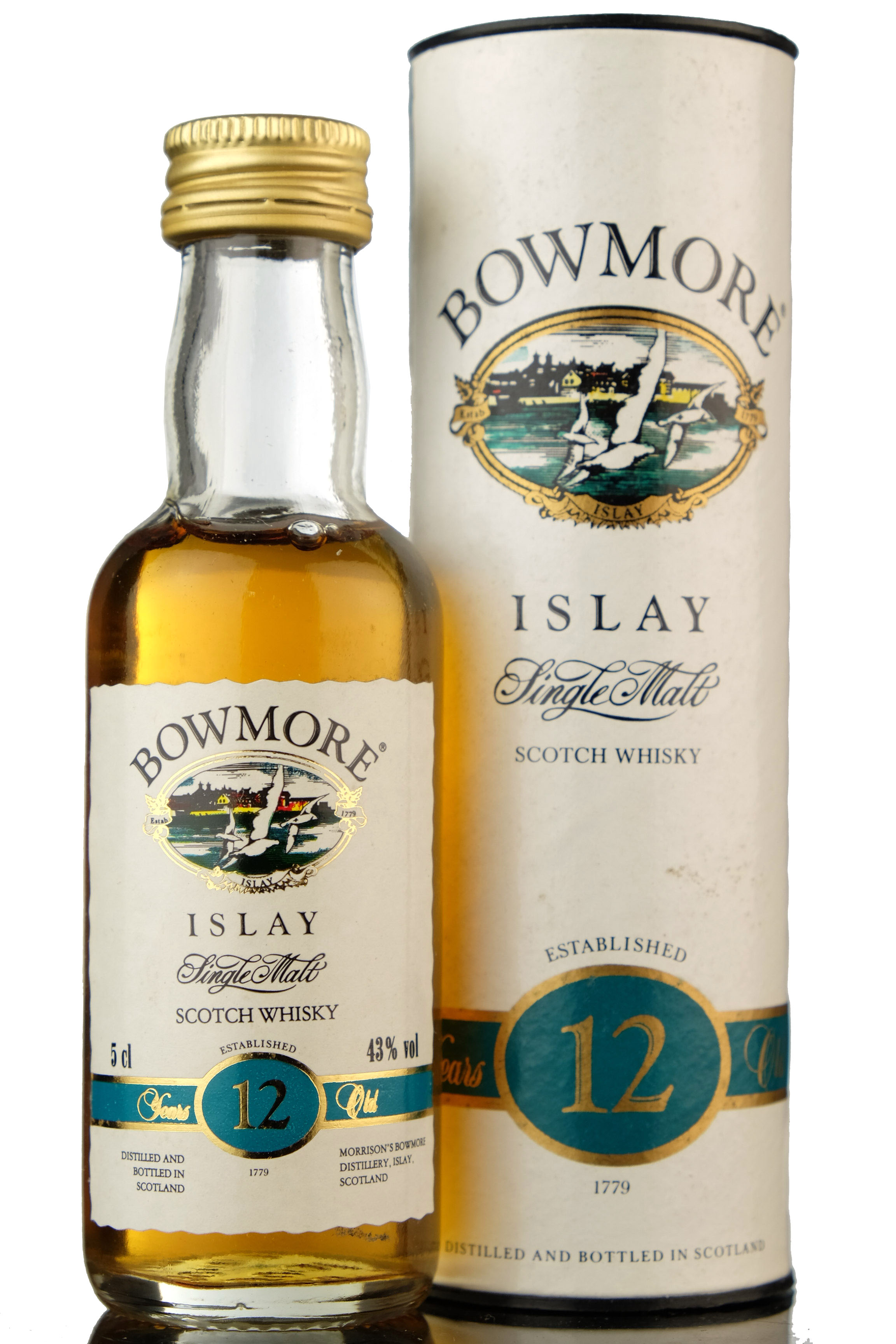 Bowmore 12 Year Old Miniature